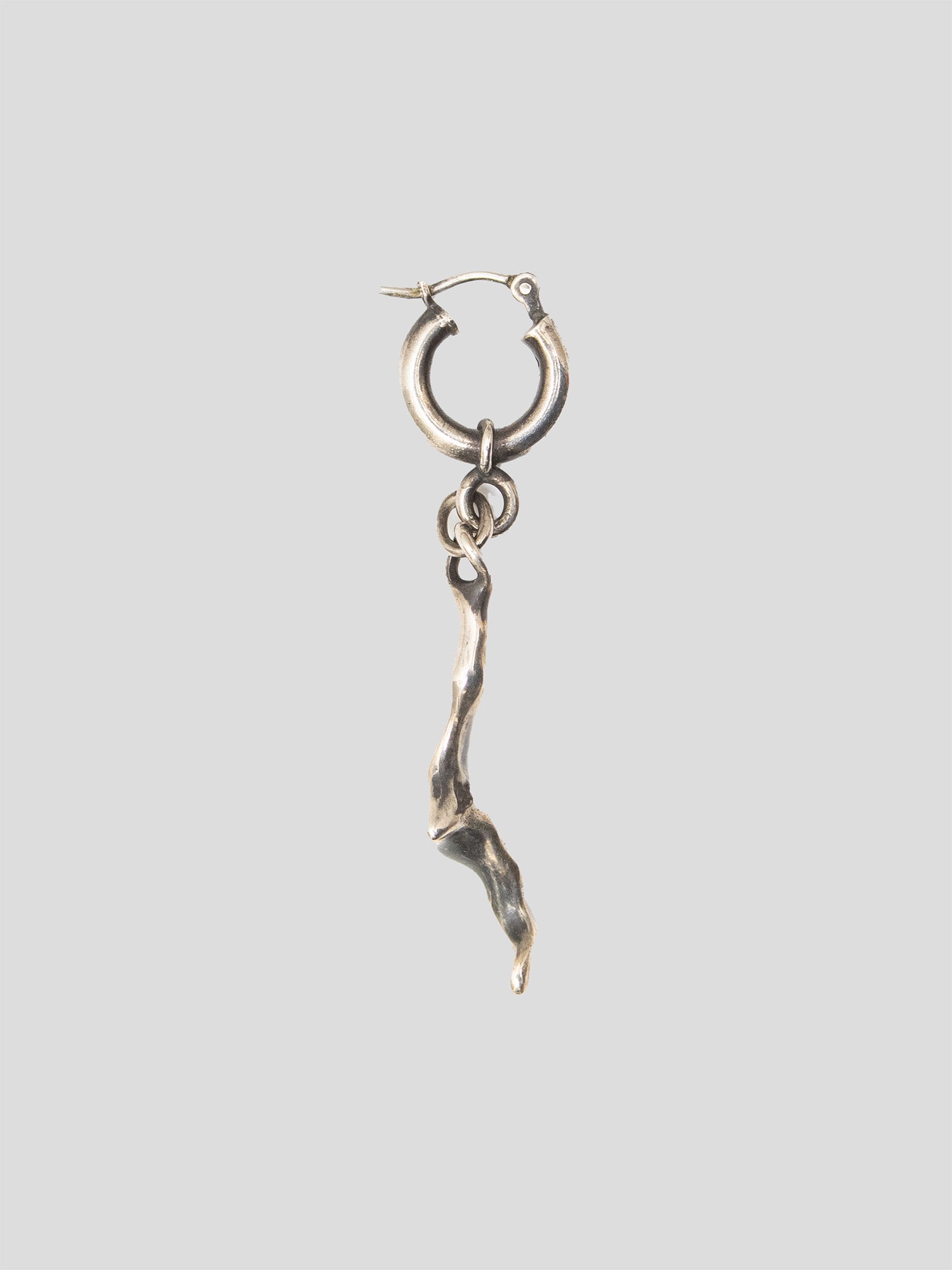 Silver Dart Earring