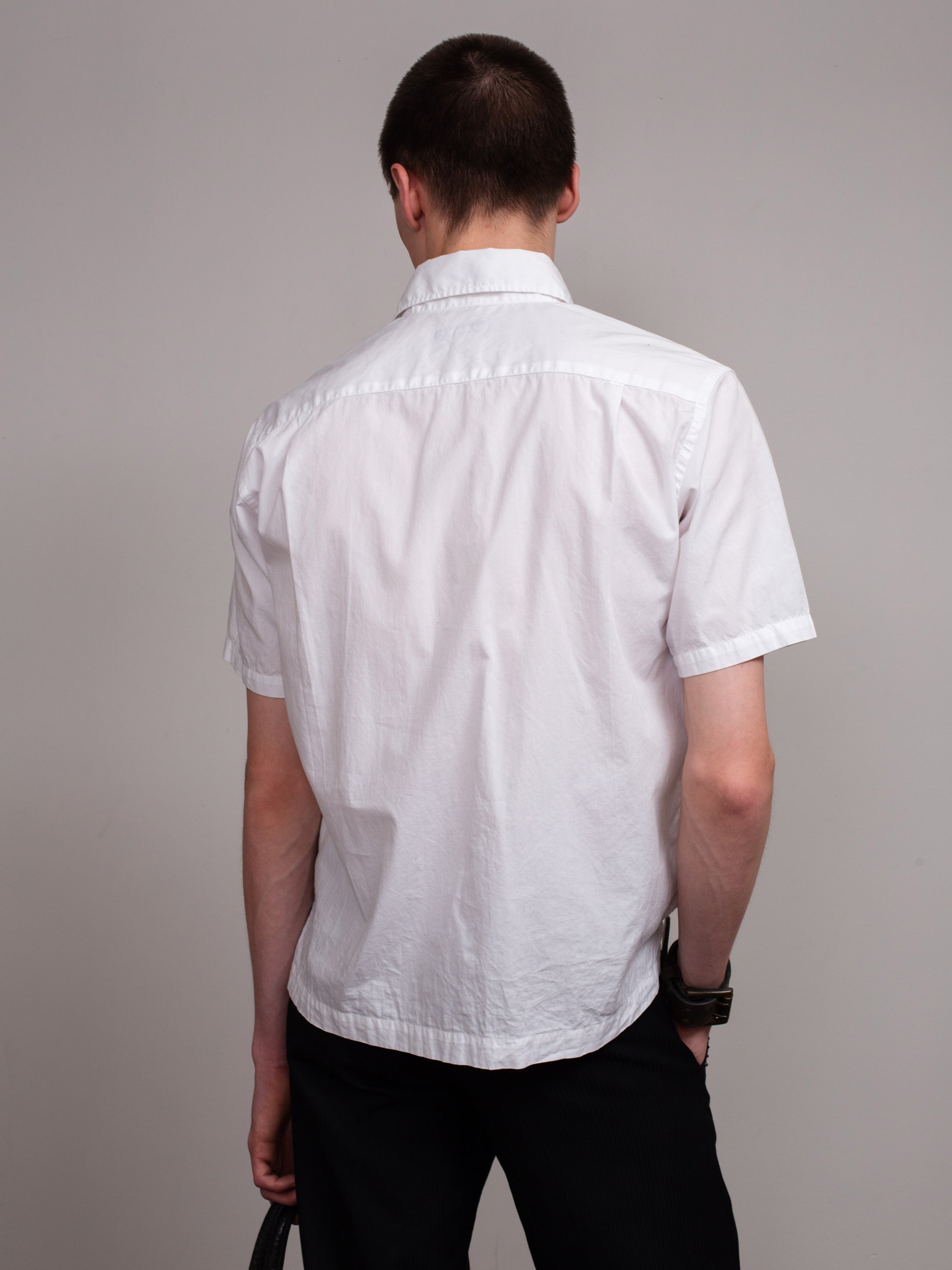 Message Print Short-sleeve Shirt