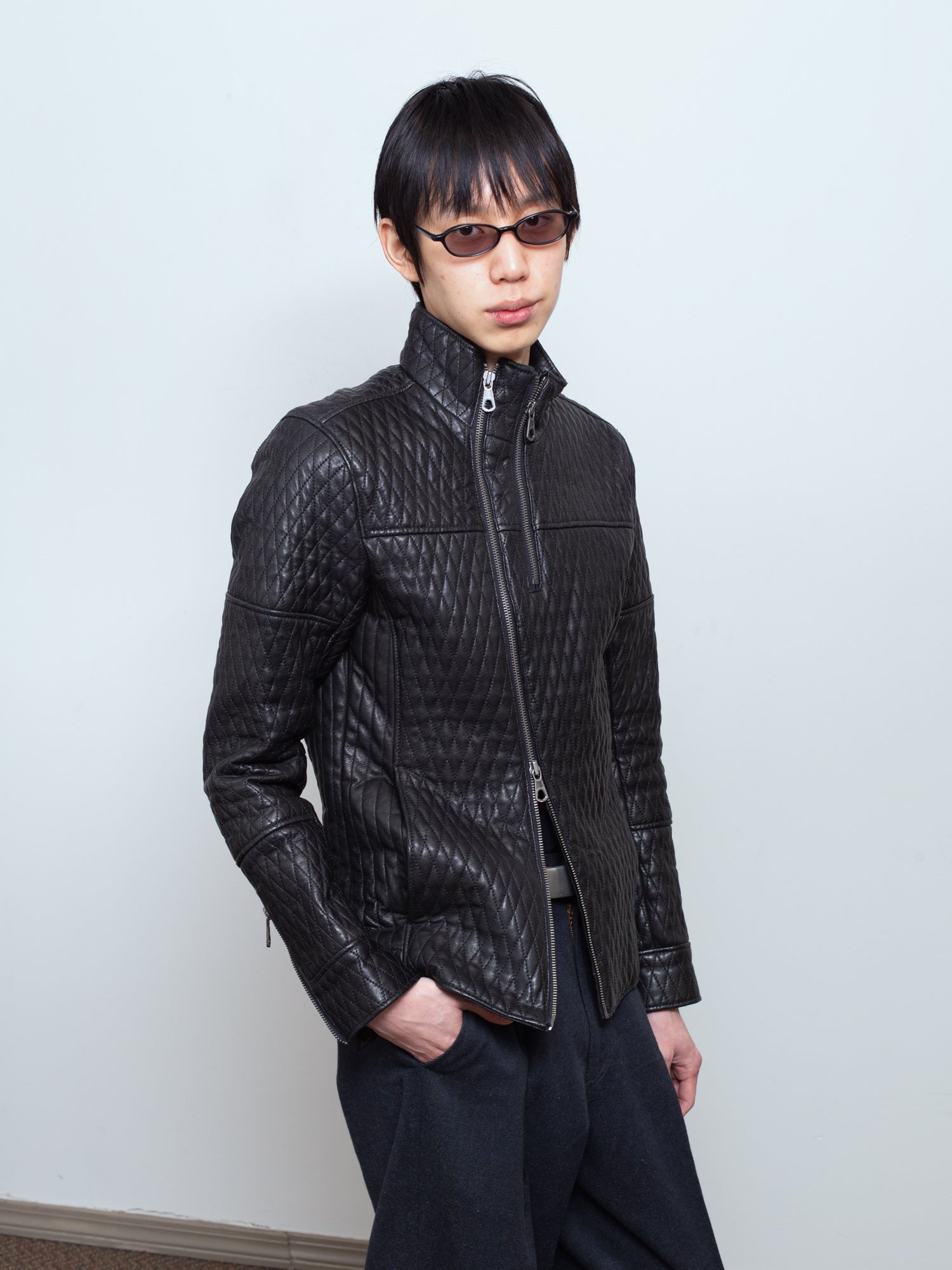 Quilted Leather Jacket