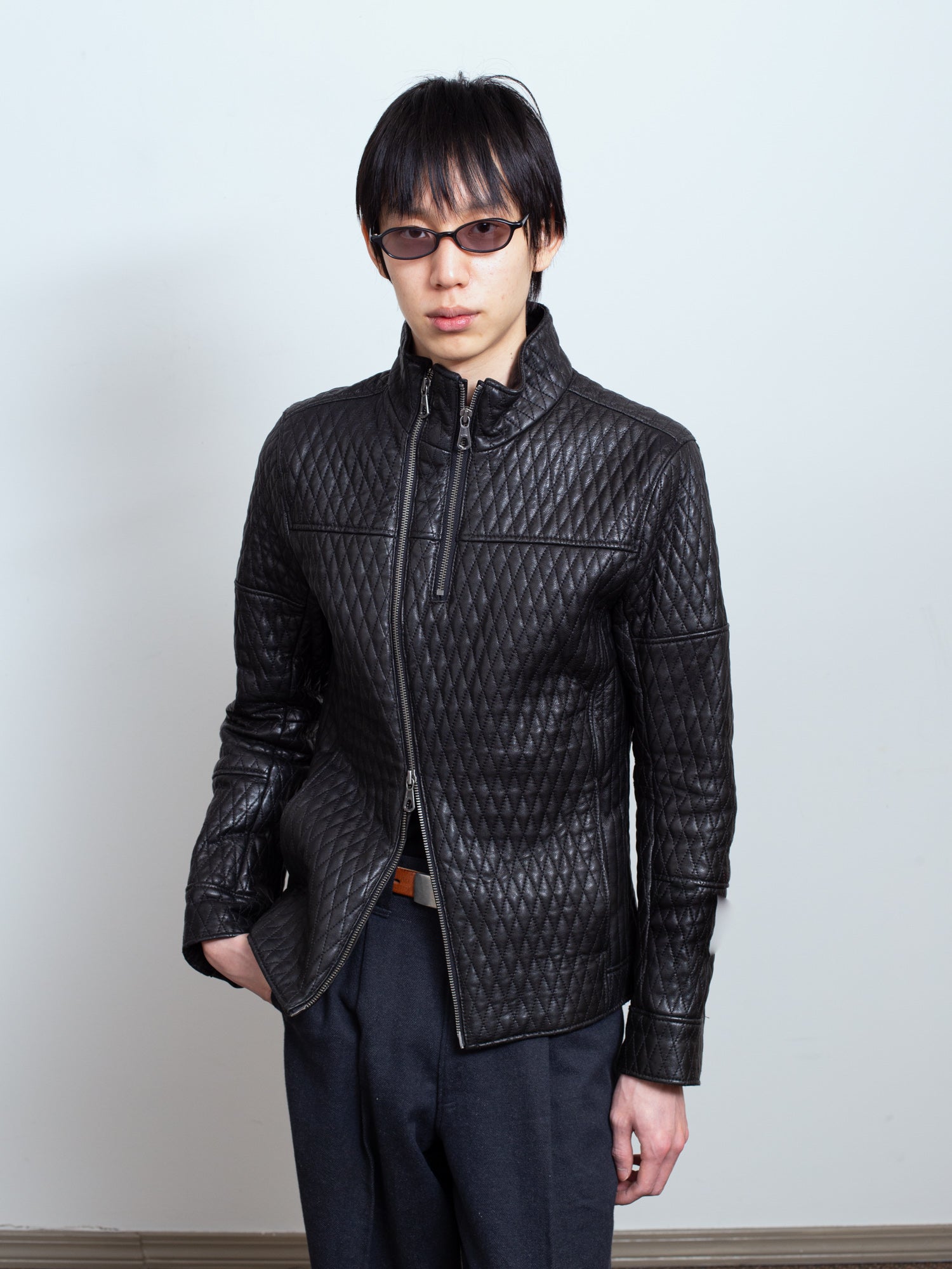 Quilted Leather Jacket