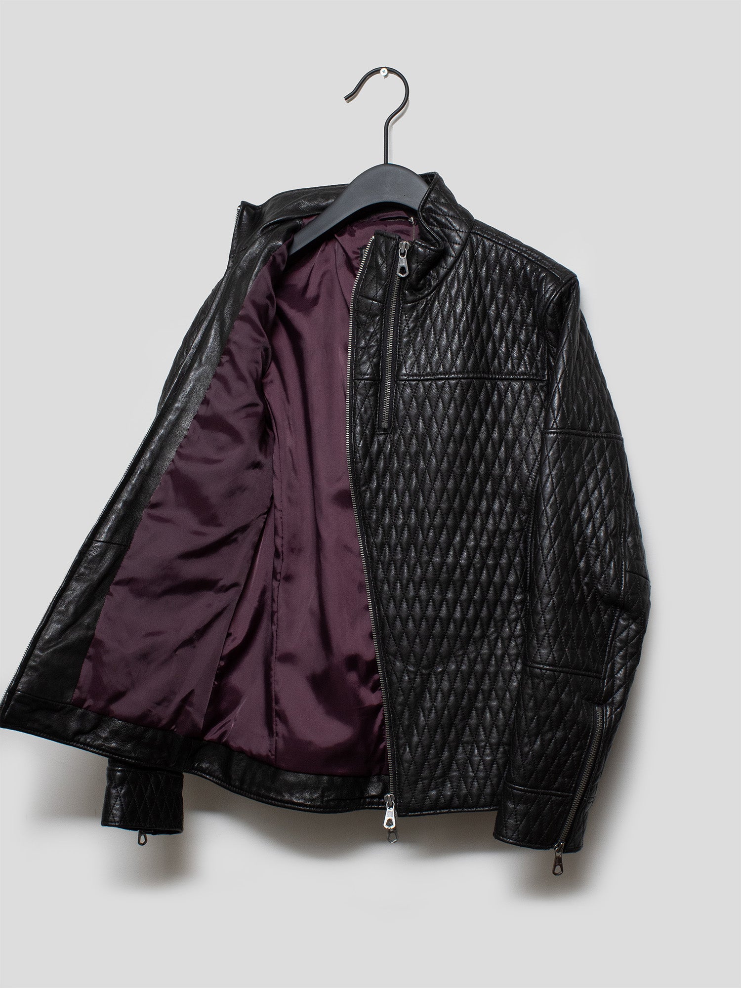 Quilted Leather Jacket