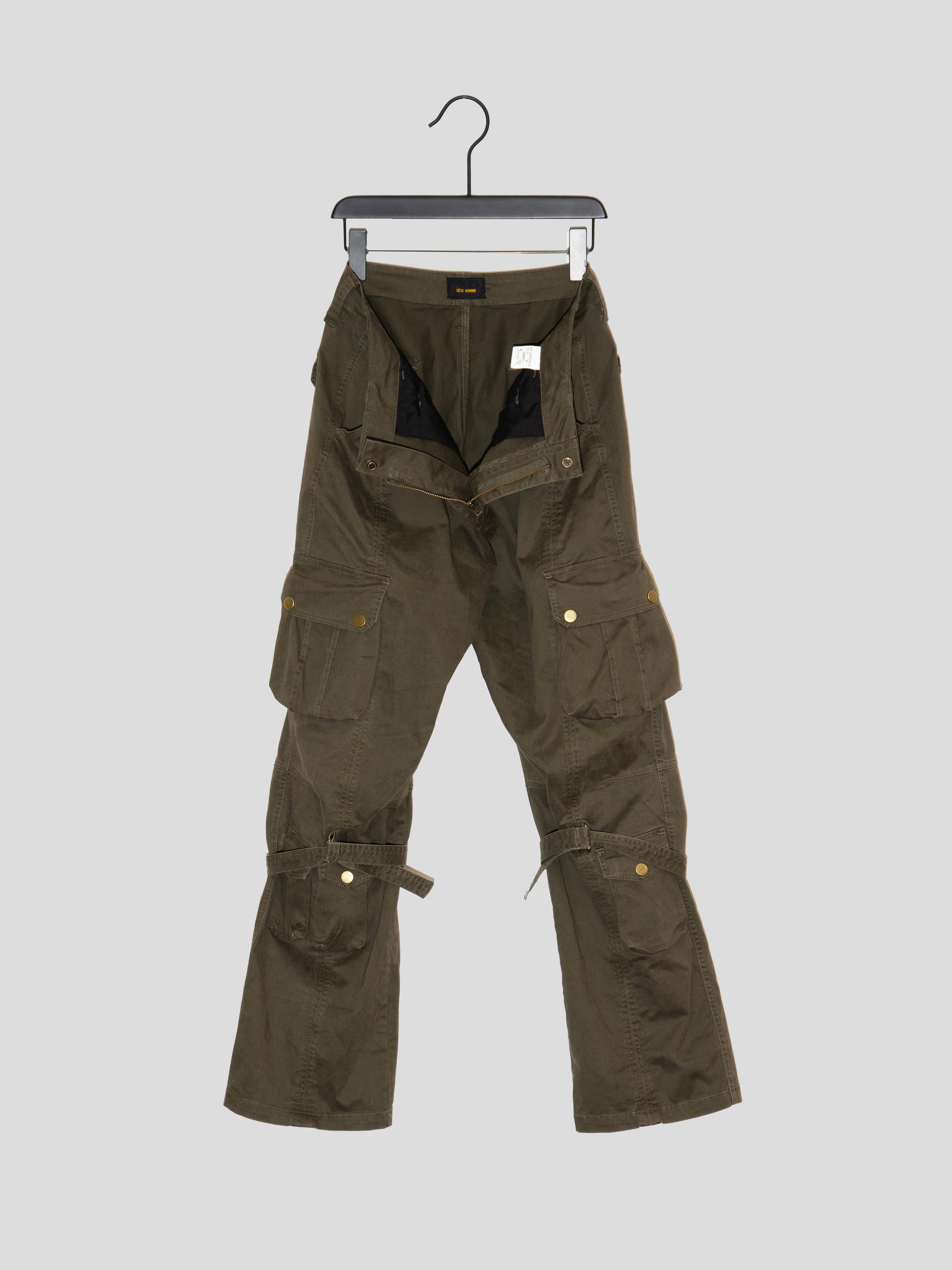 パンツ archive TETE HOMME Bondage Cargo Pants Tete Homme Bondage Cargo Pants – SaolMortem