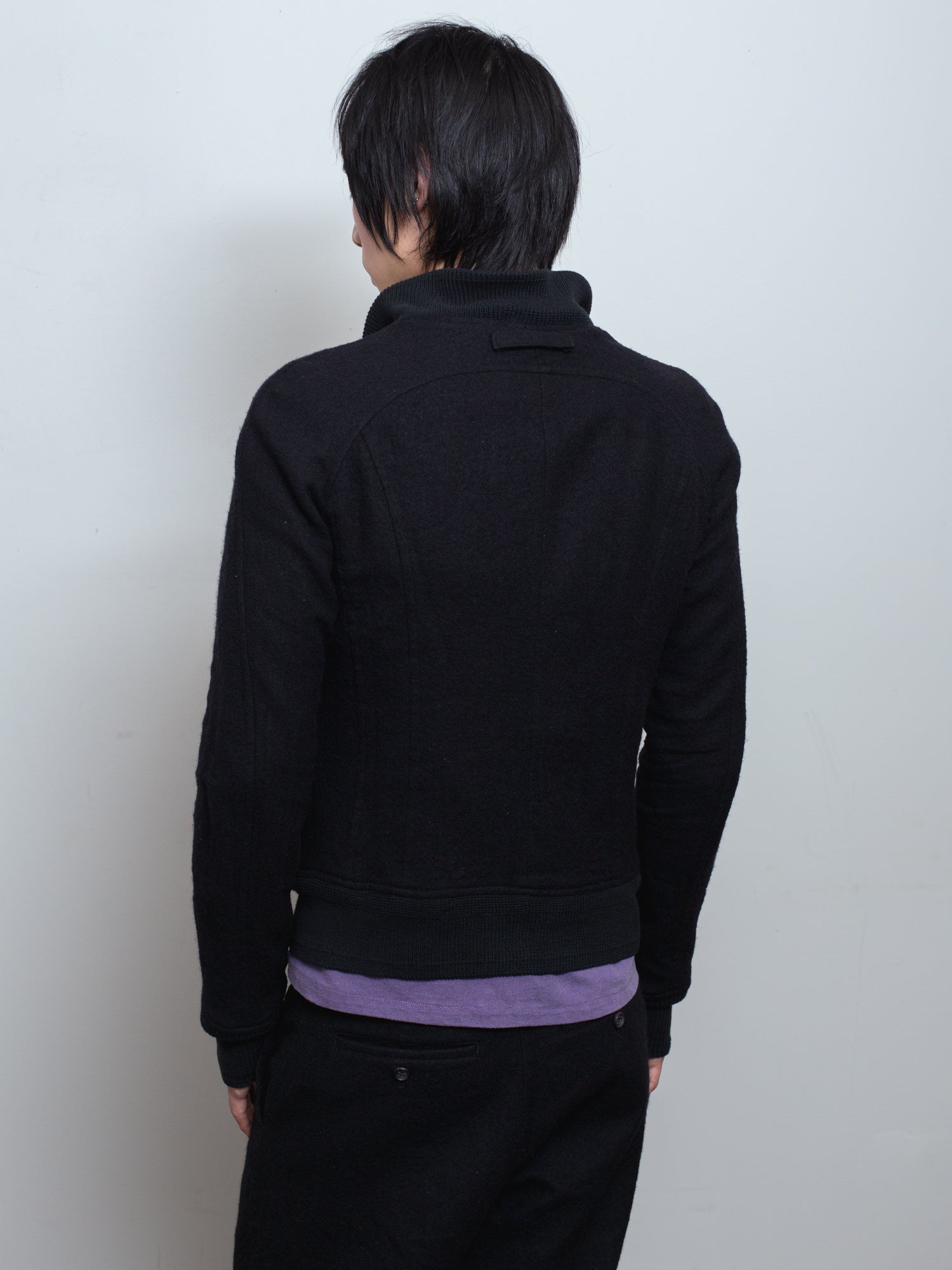 AW08 Five-Zip Bomber Jacket