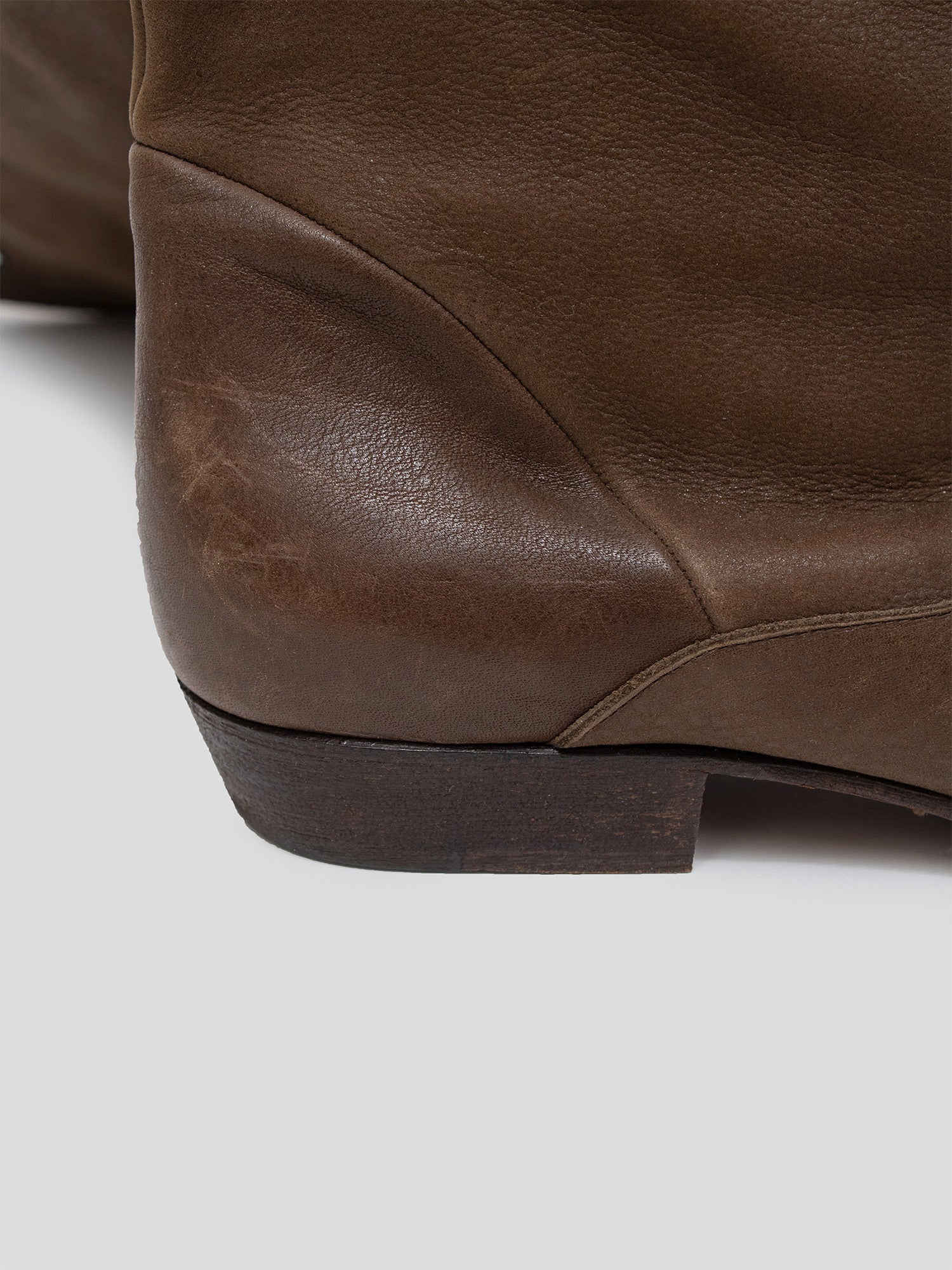 Knee-High Leather Boots