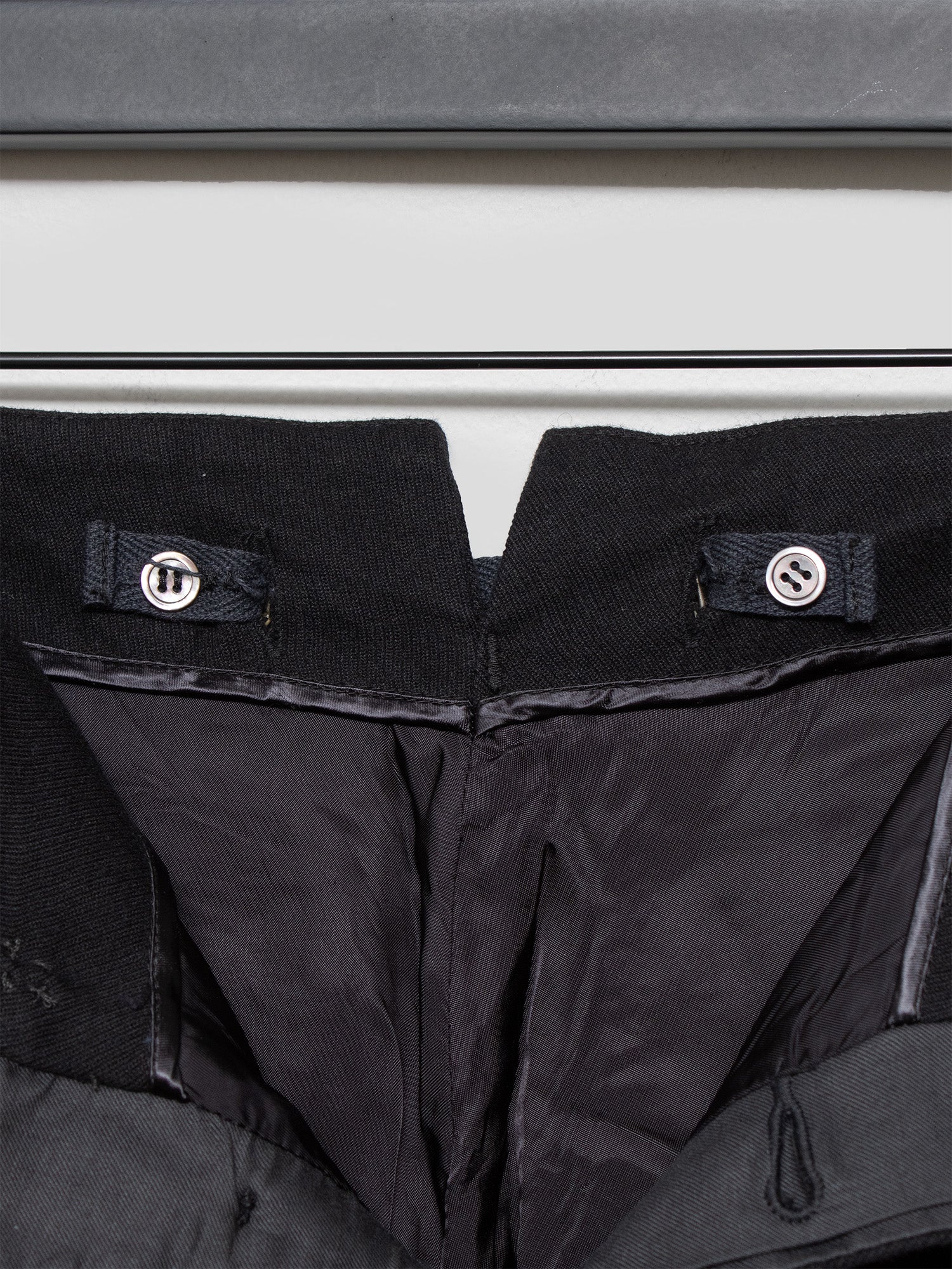 SS05 Buckle-Back Straight Trousers