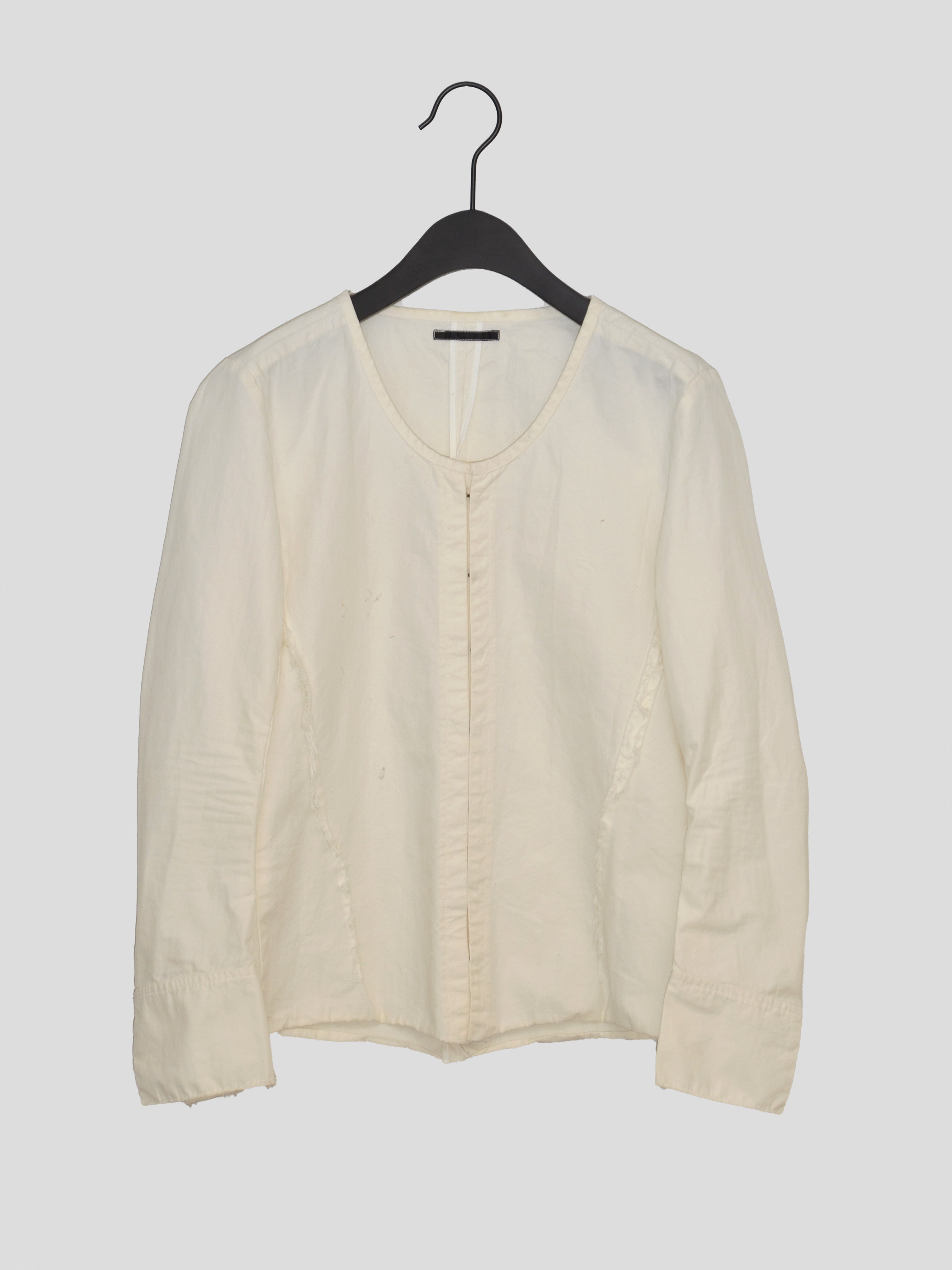 Mandarin Collar Hook Shirt