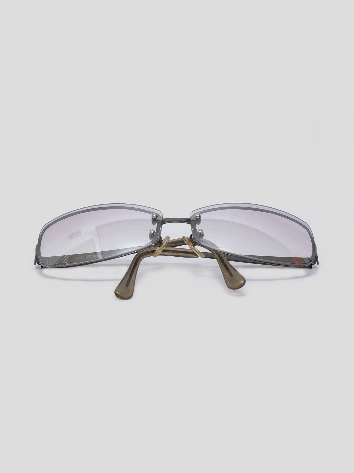 1990s Rimless Hex-Bolt Sunglasses