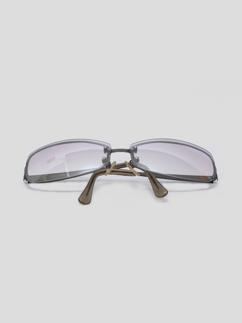 1990s Rimless Hex-Bolt Sunglasses