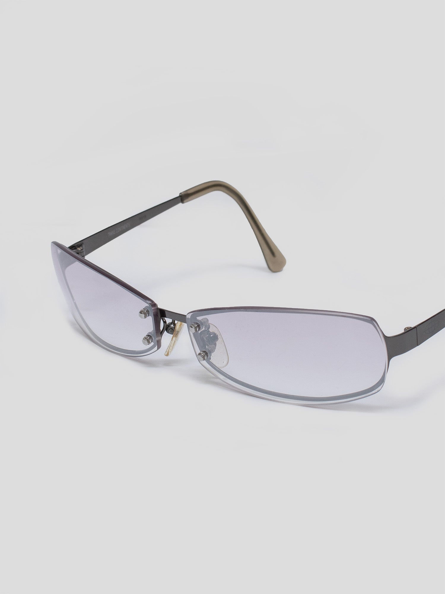 1990s Rimless Hex-Bolt Sunglasses