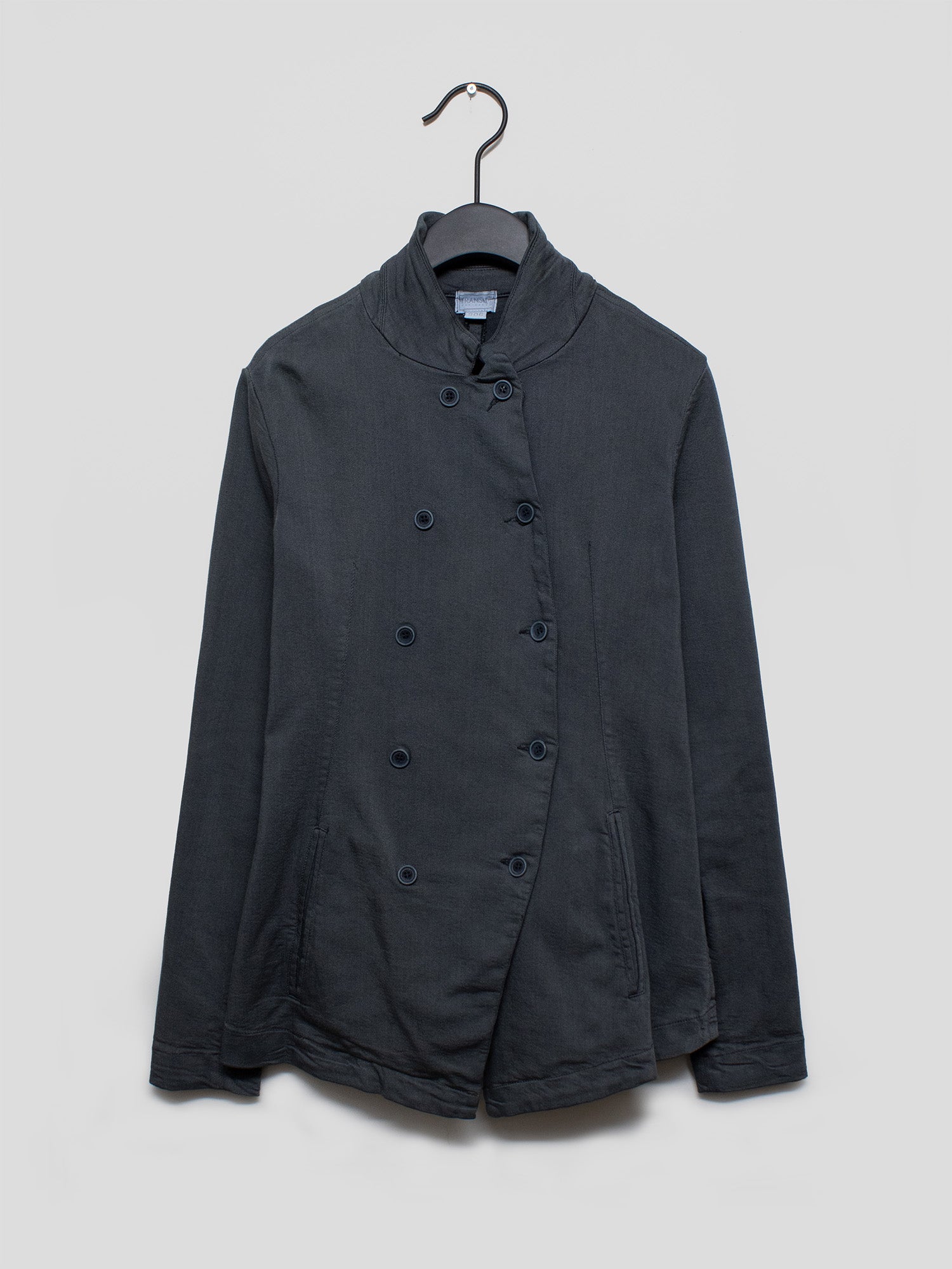 Object-Dyed Double-Breasted Jacket