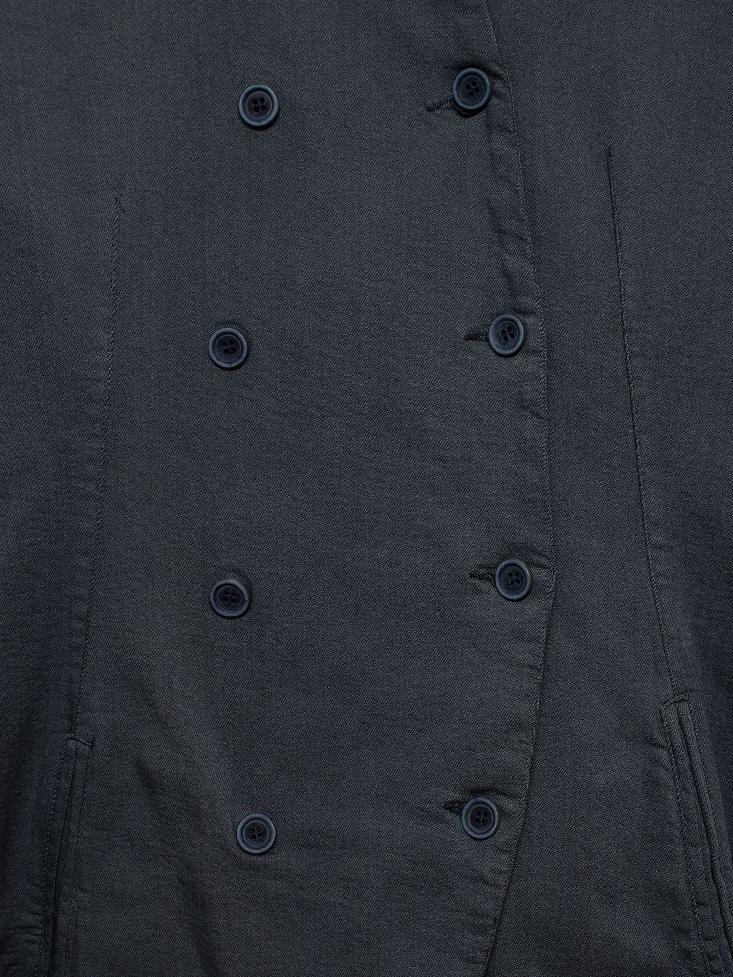 Object-Dyed Double-Breasted Jacket