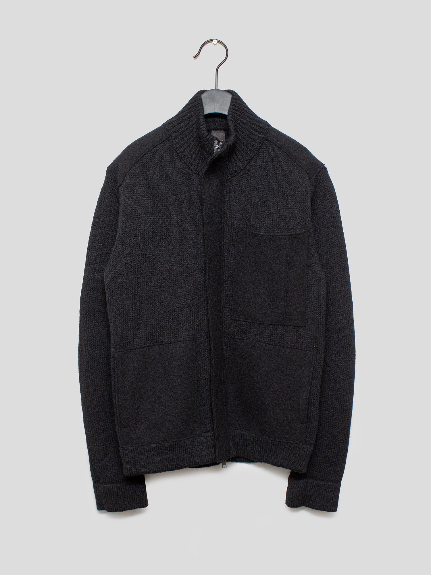 Knitted Zip-Up Jacket