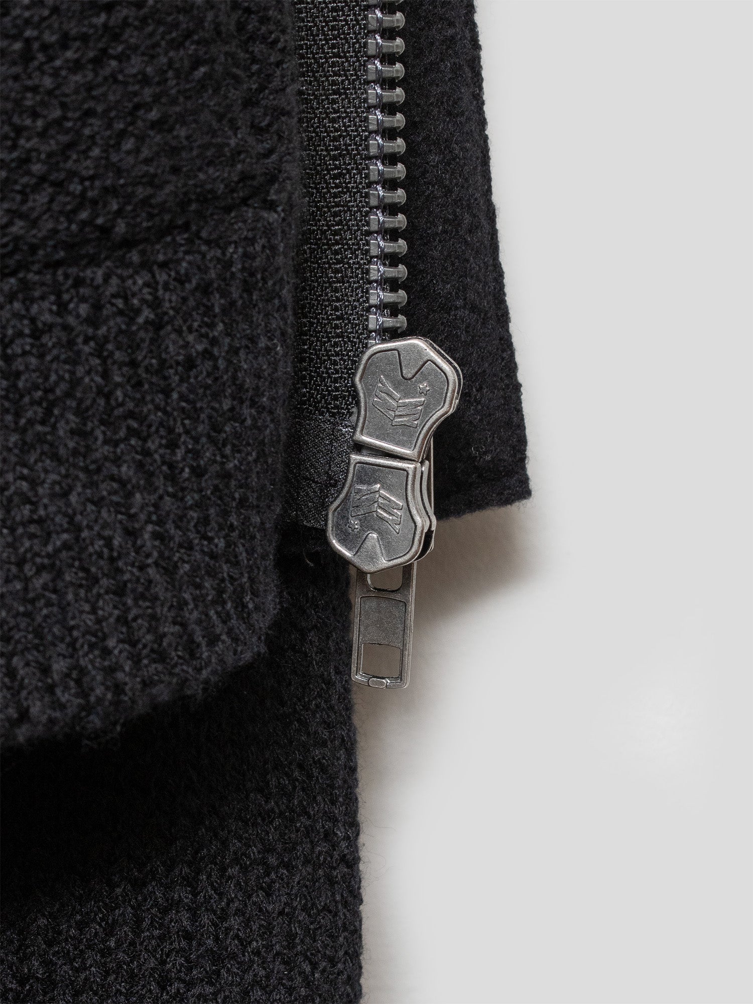 Knitted Zip-Up Jacket