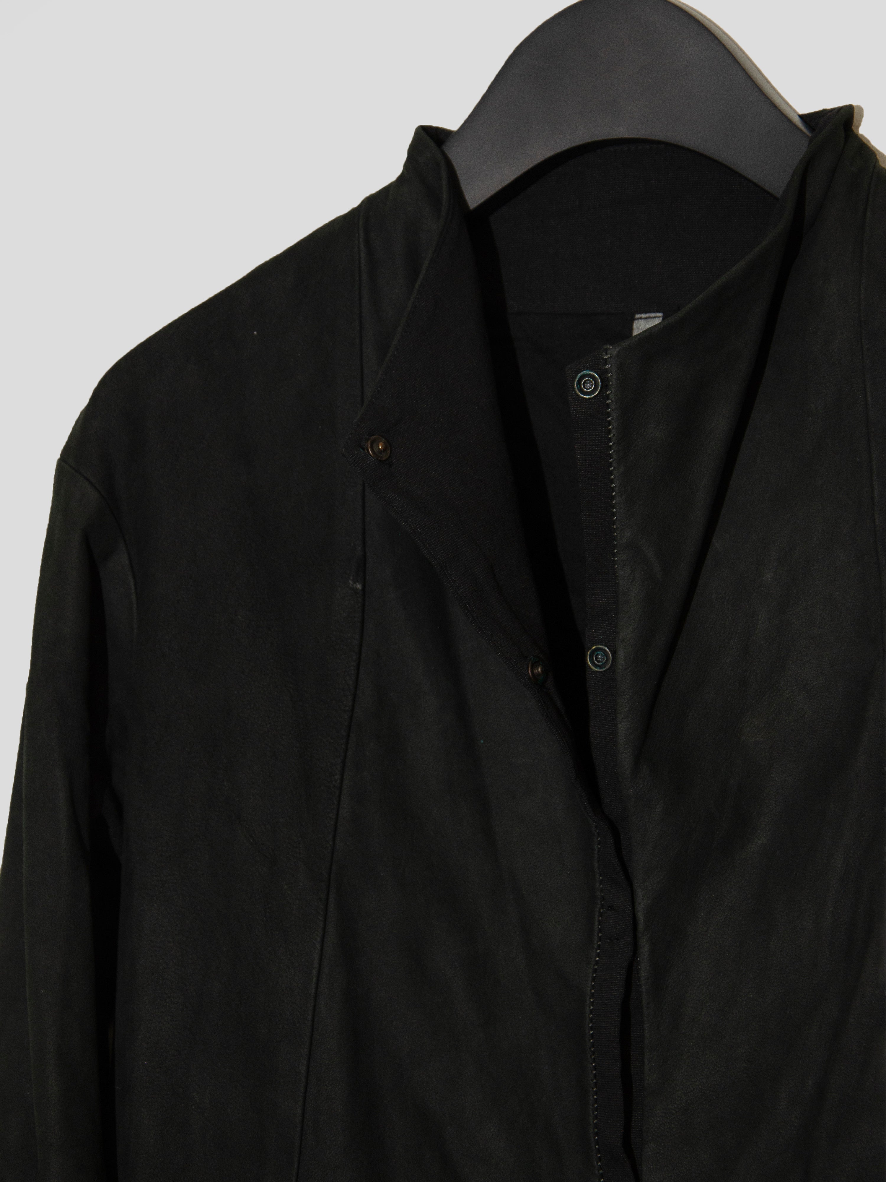Overlock Lambskin Coat