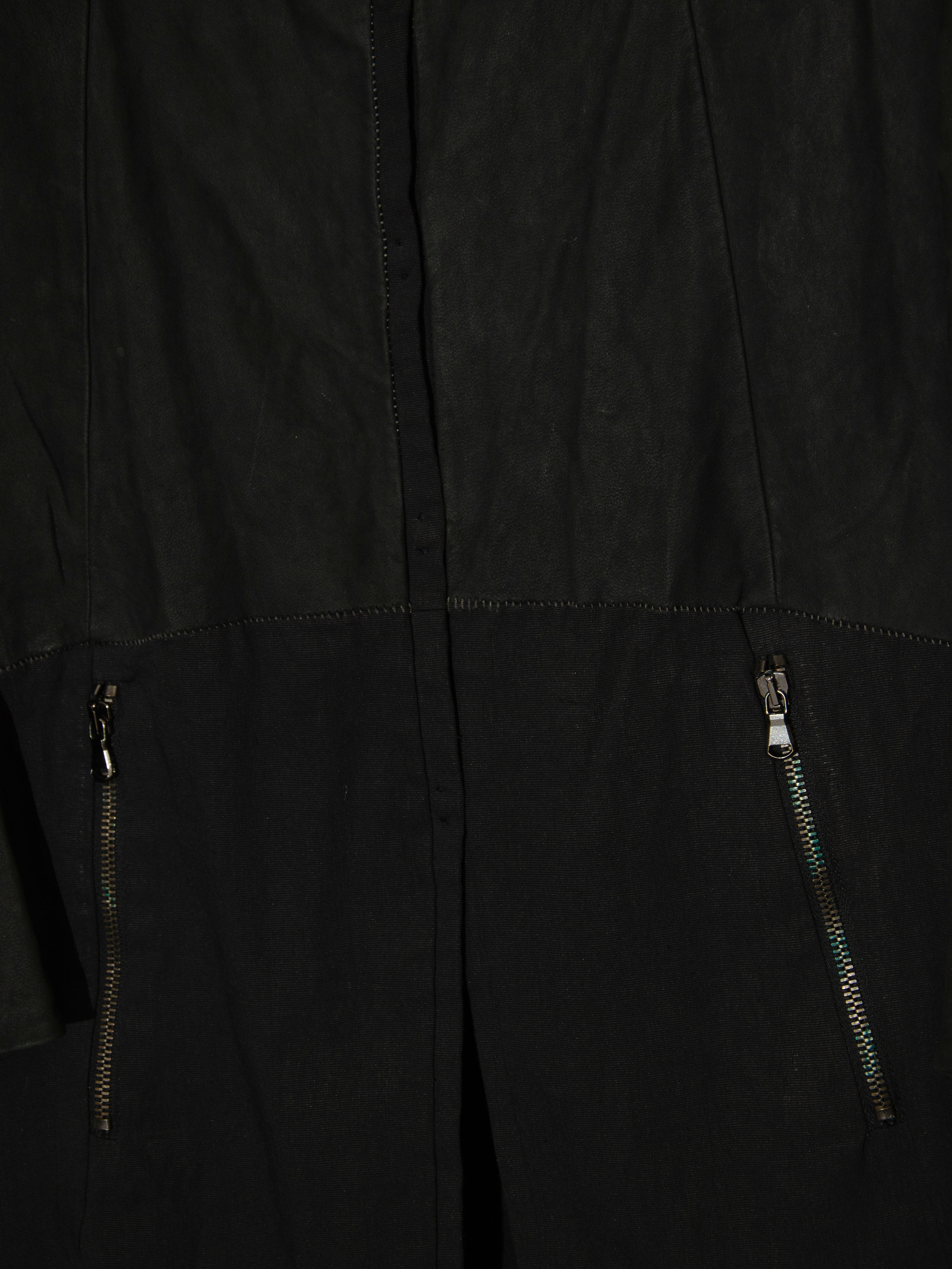 Overlock Lambskin Coat