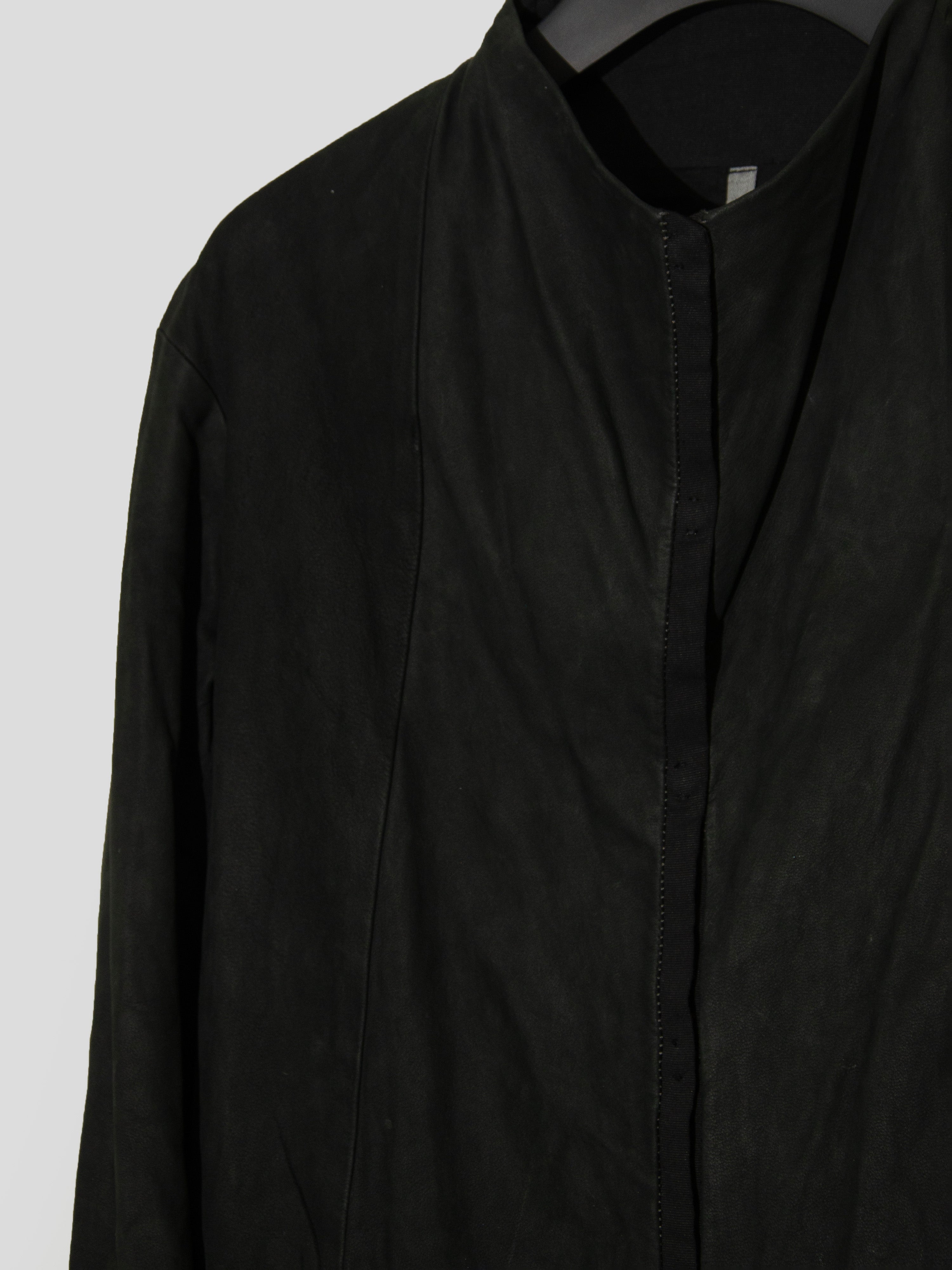 Overlock Lambskin Coat