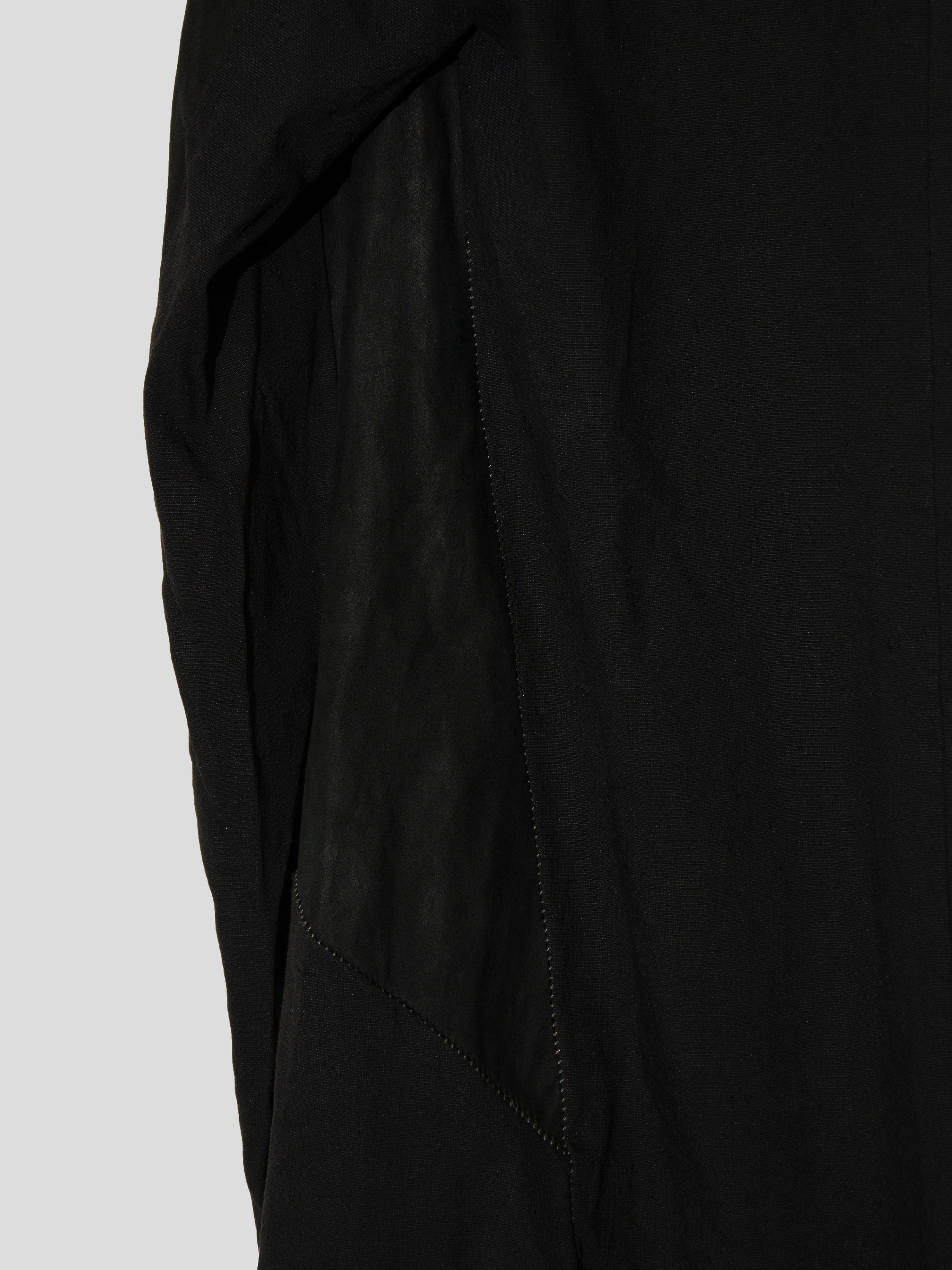 Overlock Lambskin Coat
