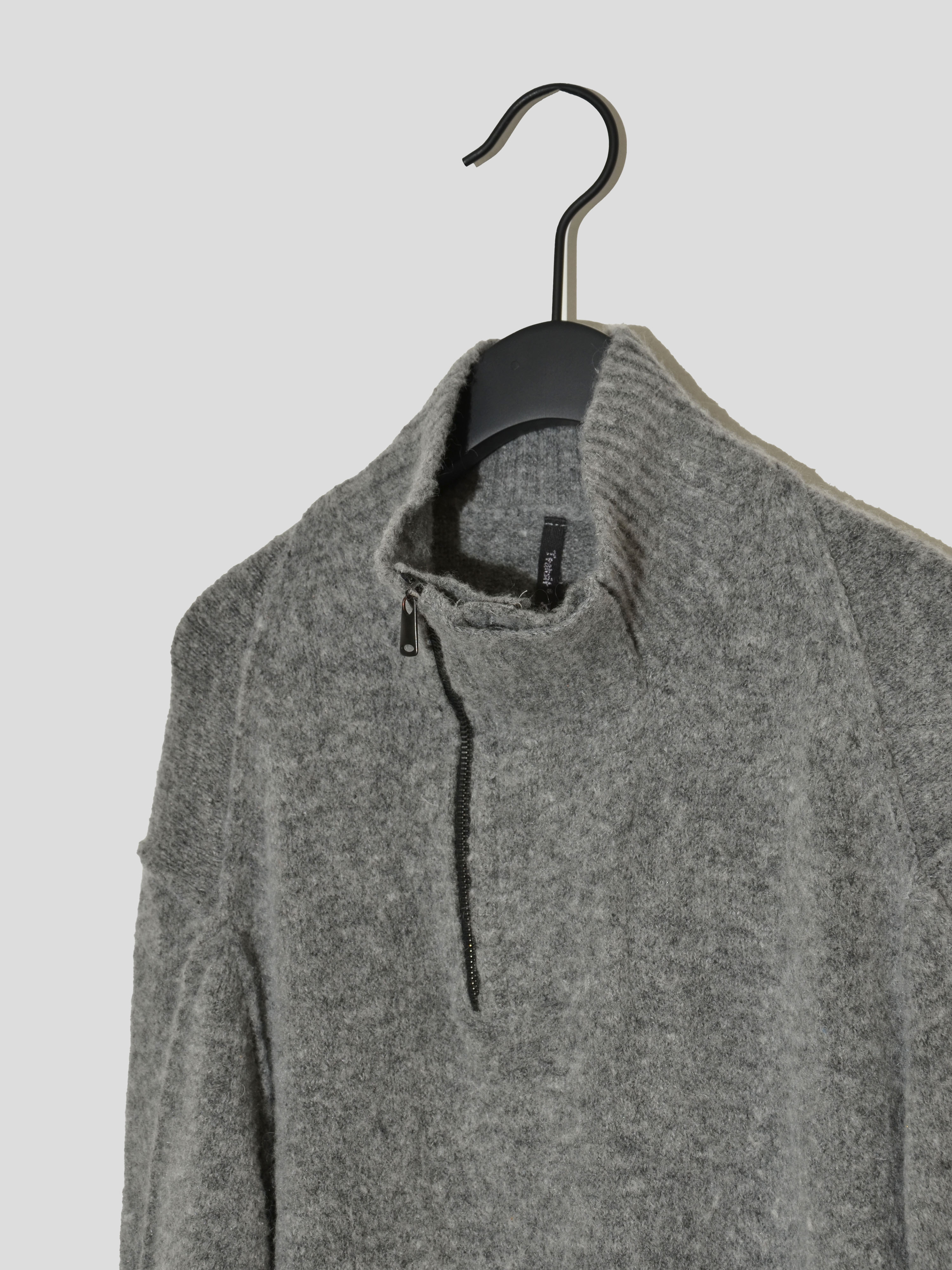 Dual Collar Pullover Sweater
