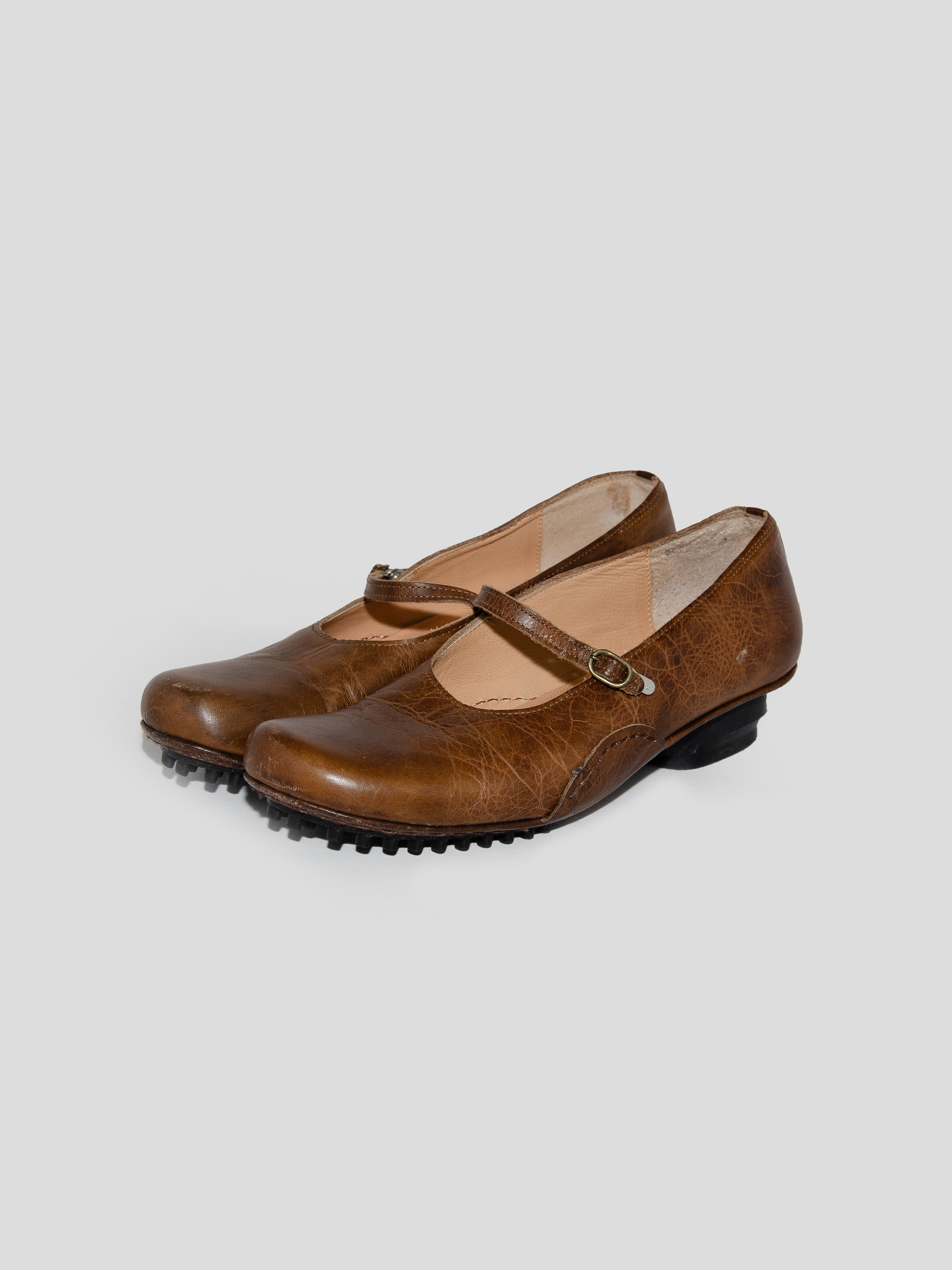 Round Toe Mary Janes