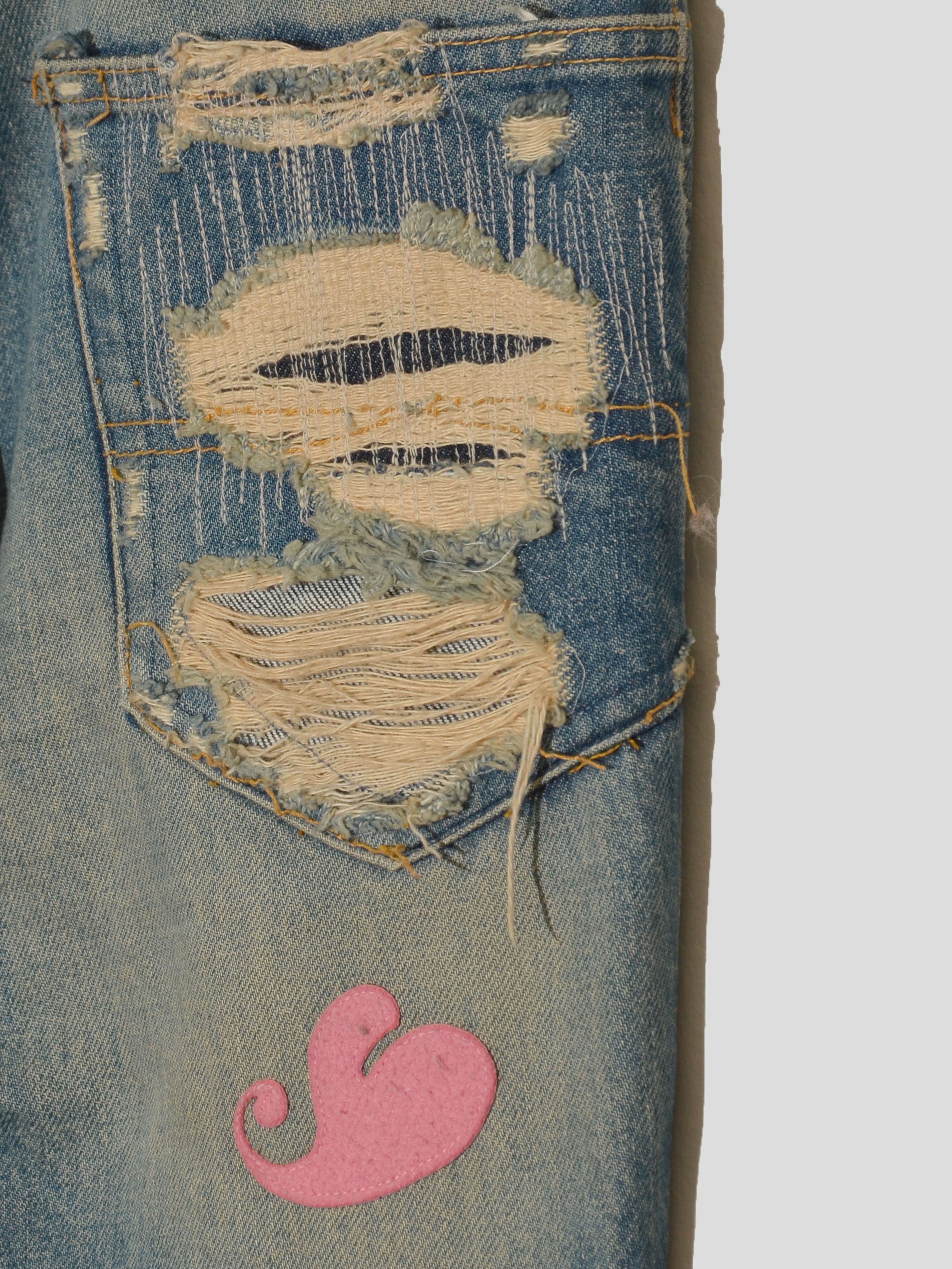 AW05 "Arts and Crafts" Patchwork Jeans