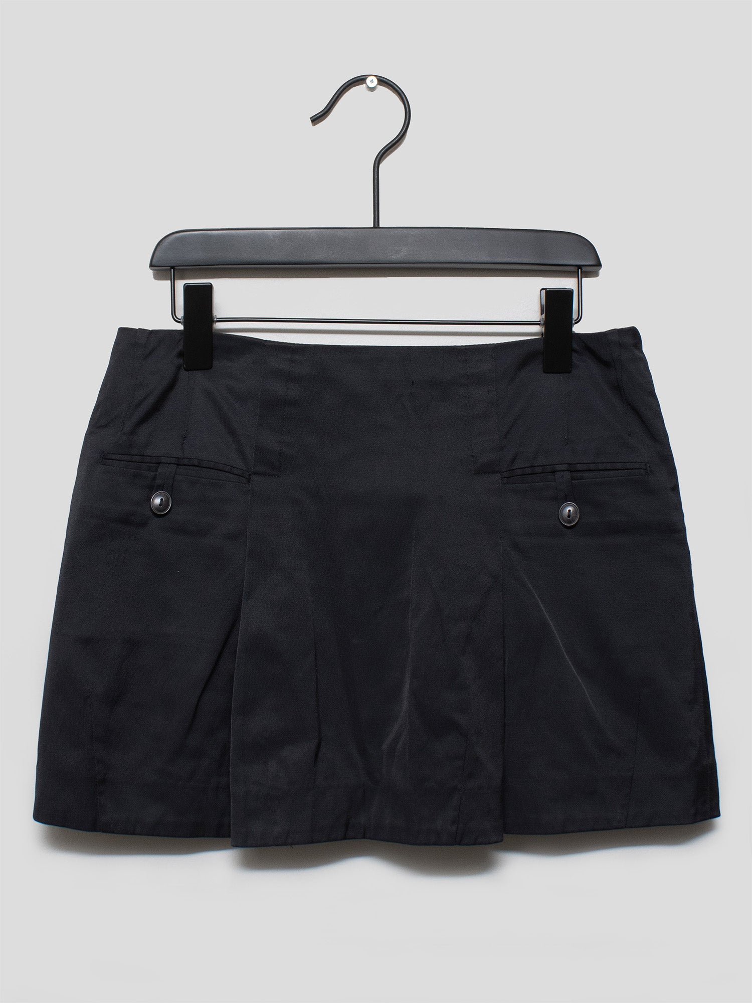 AW07 "Knit" Nylon Utility Skirt