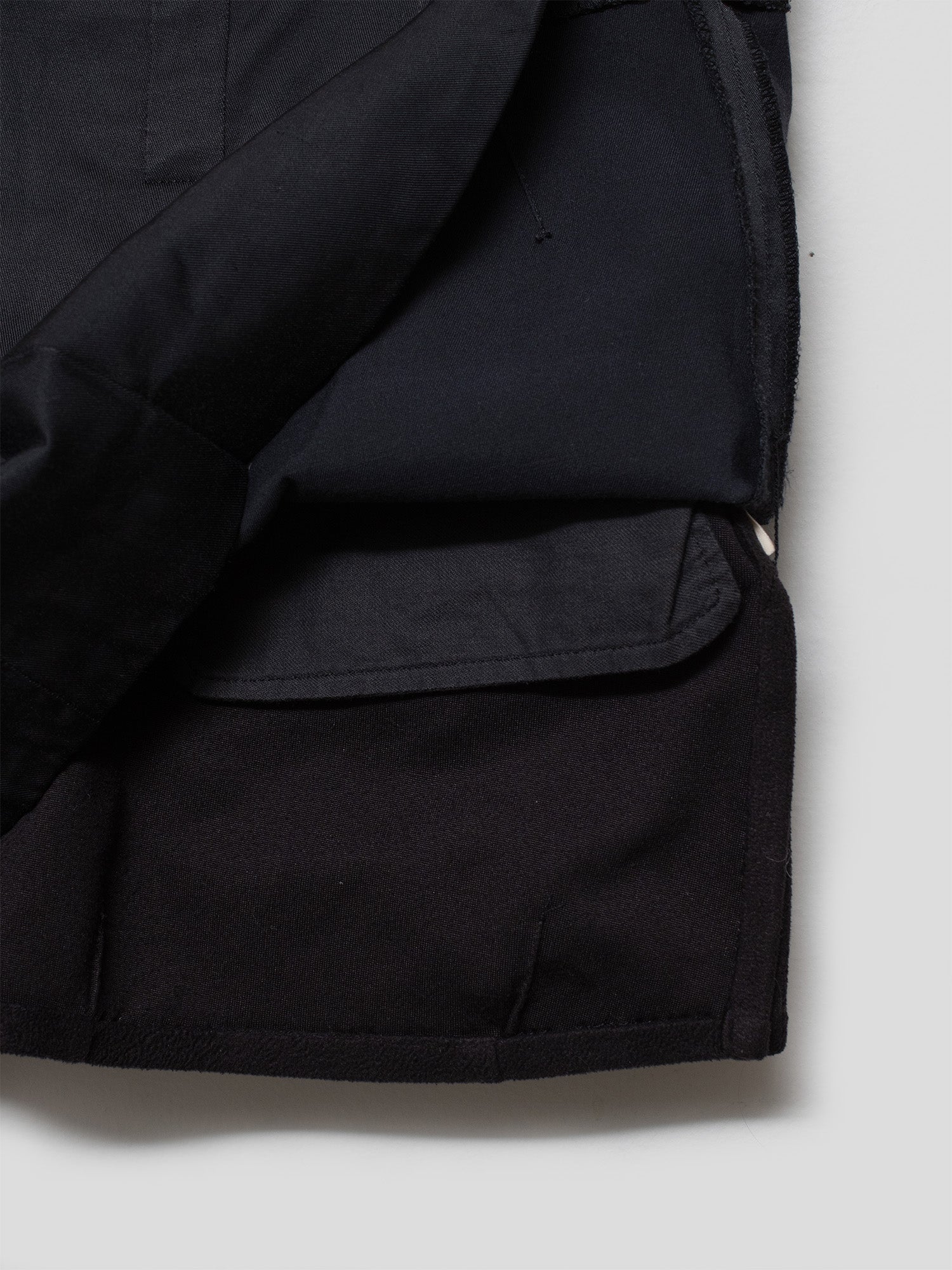 AW07 "Knit" Nylon Utility Skirt