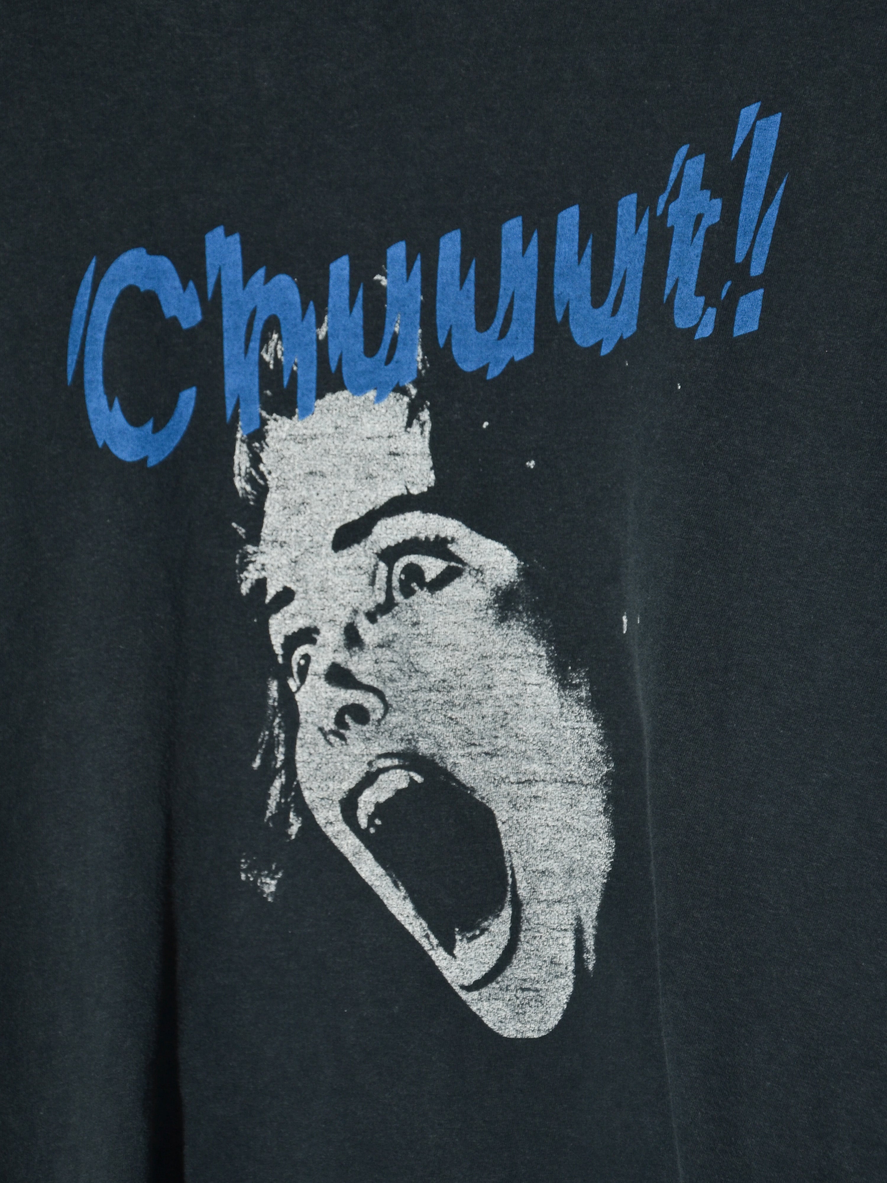 06SS T期 UNDER COVER Chuuut! tシャツ BLACK Undercover by Jun Takahashi SS06 