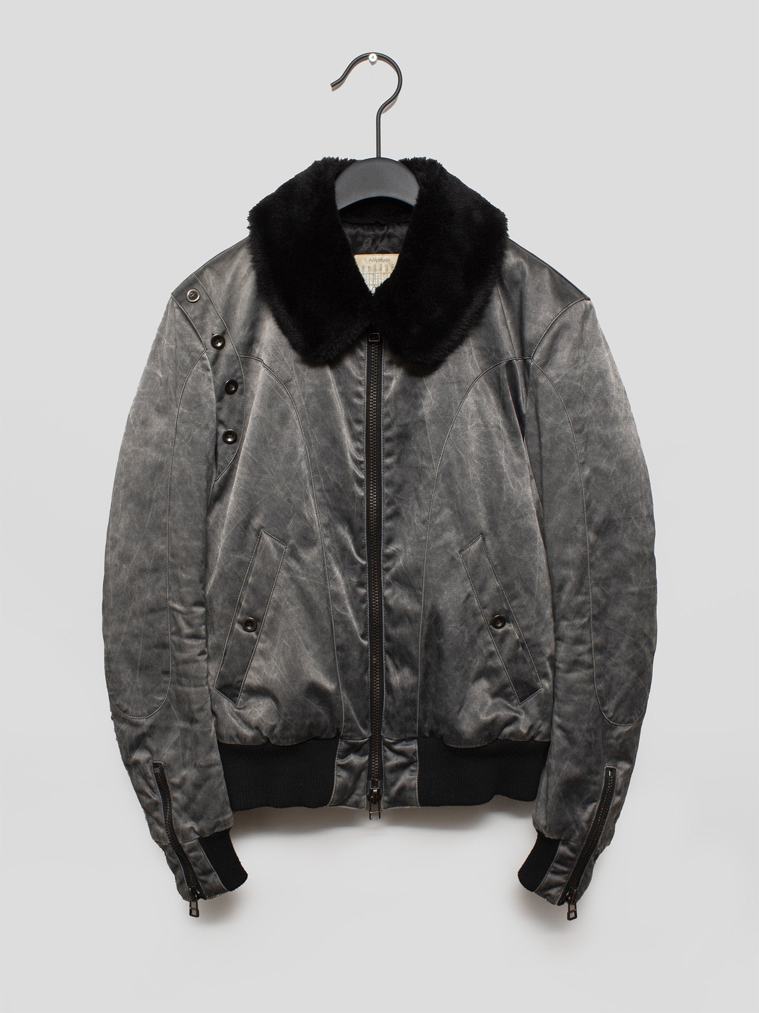 2000s Frosted Bomber Jacket