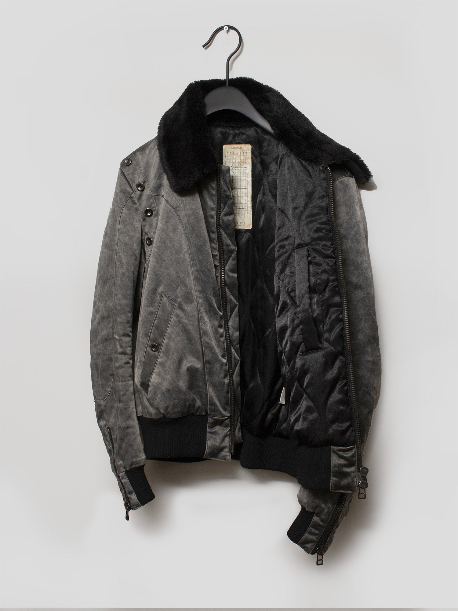 2000s Frosted Bomber Jacket