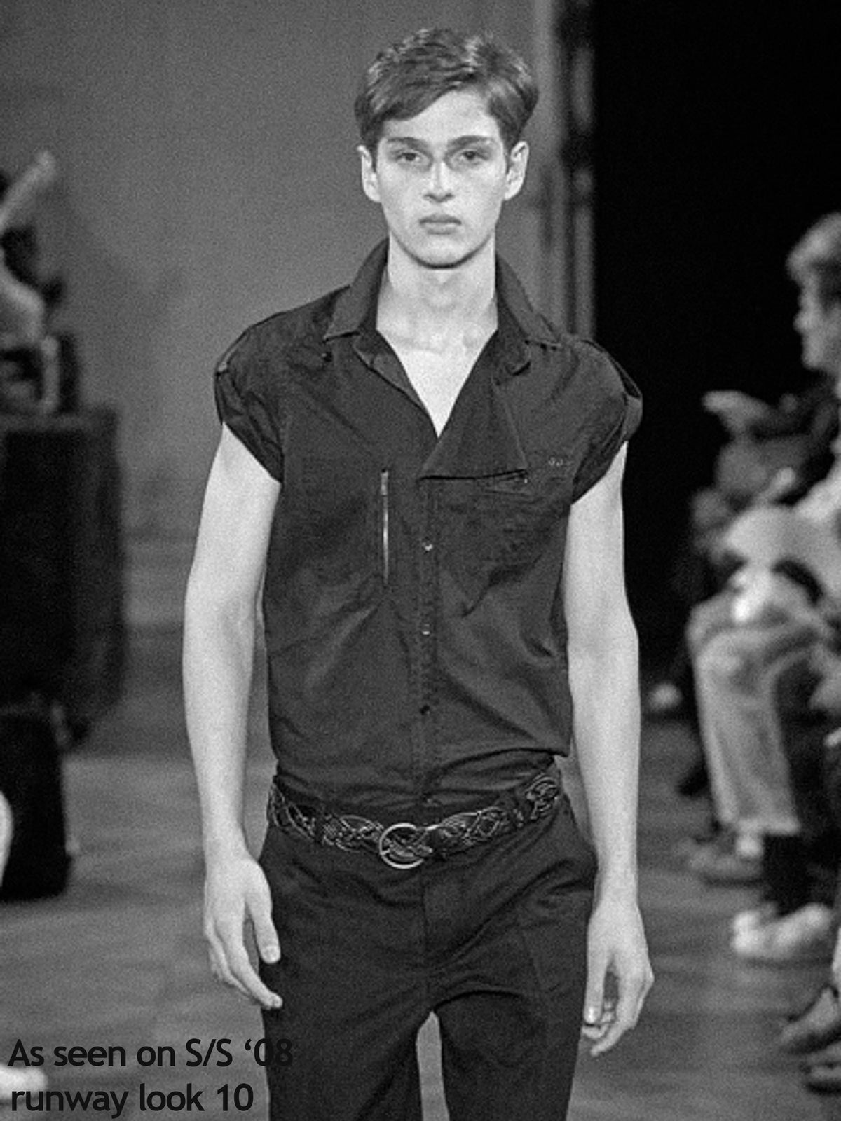 SS08 Asymmetrical Utility Shirt