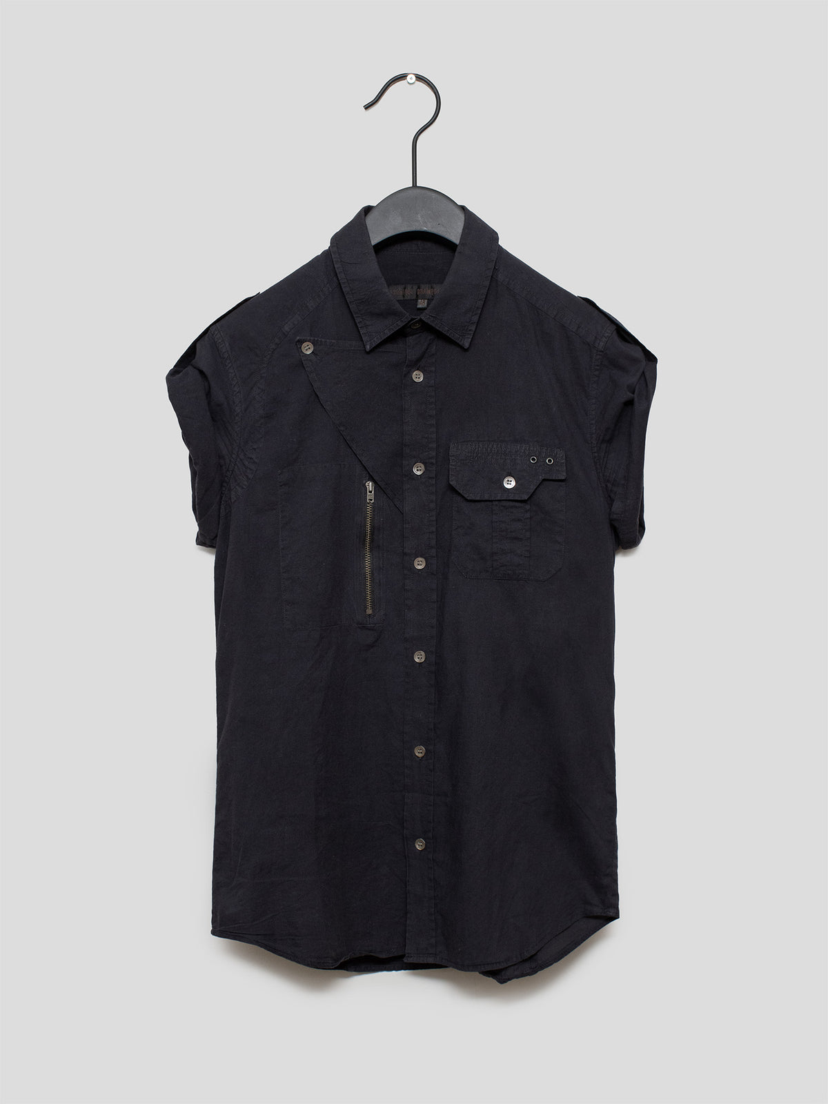 SS08 Asymmetrical Utility Shirt
