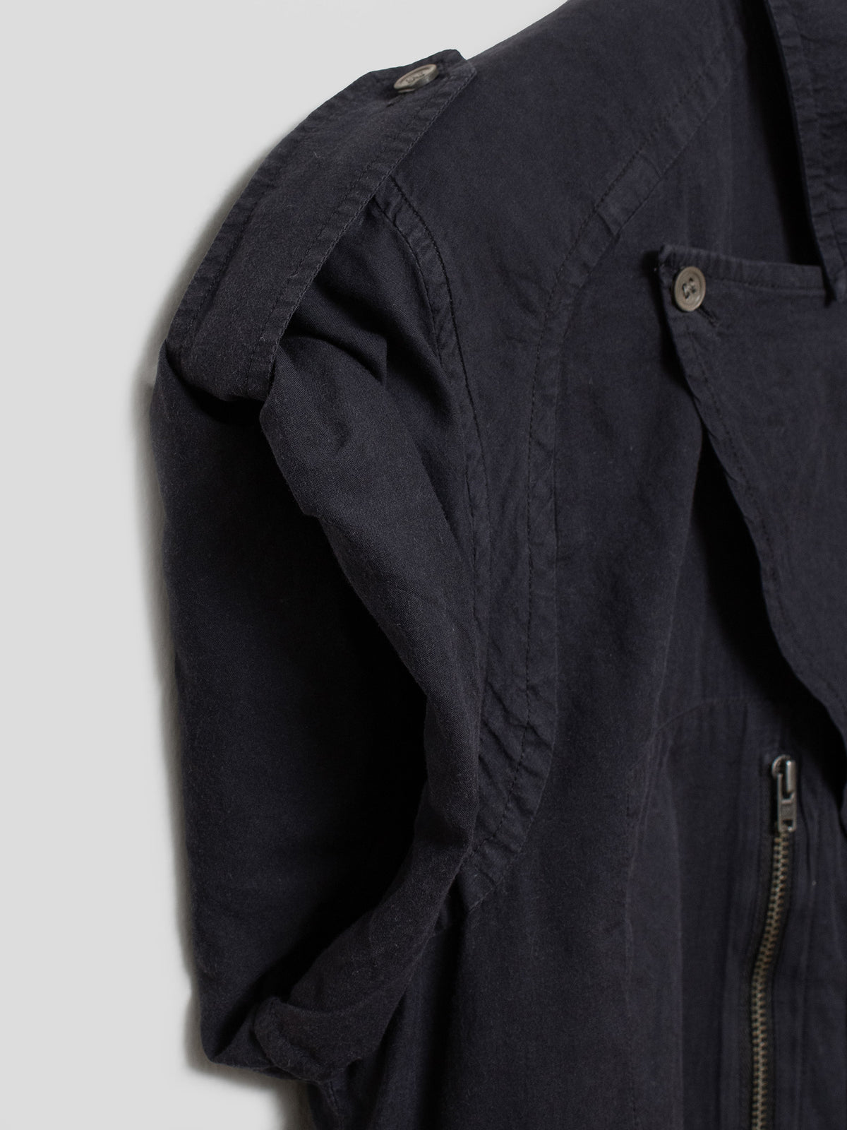 SS08 Asymmetrical Utility Shirt