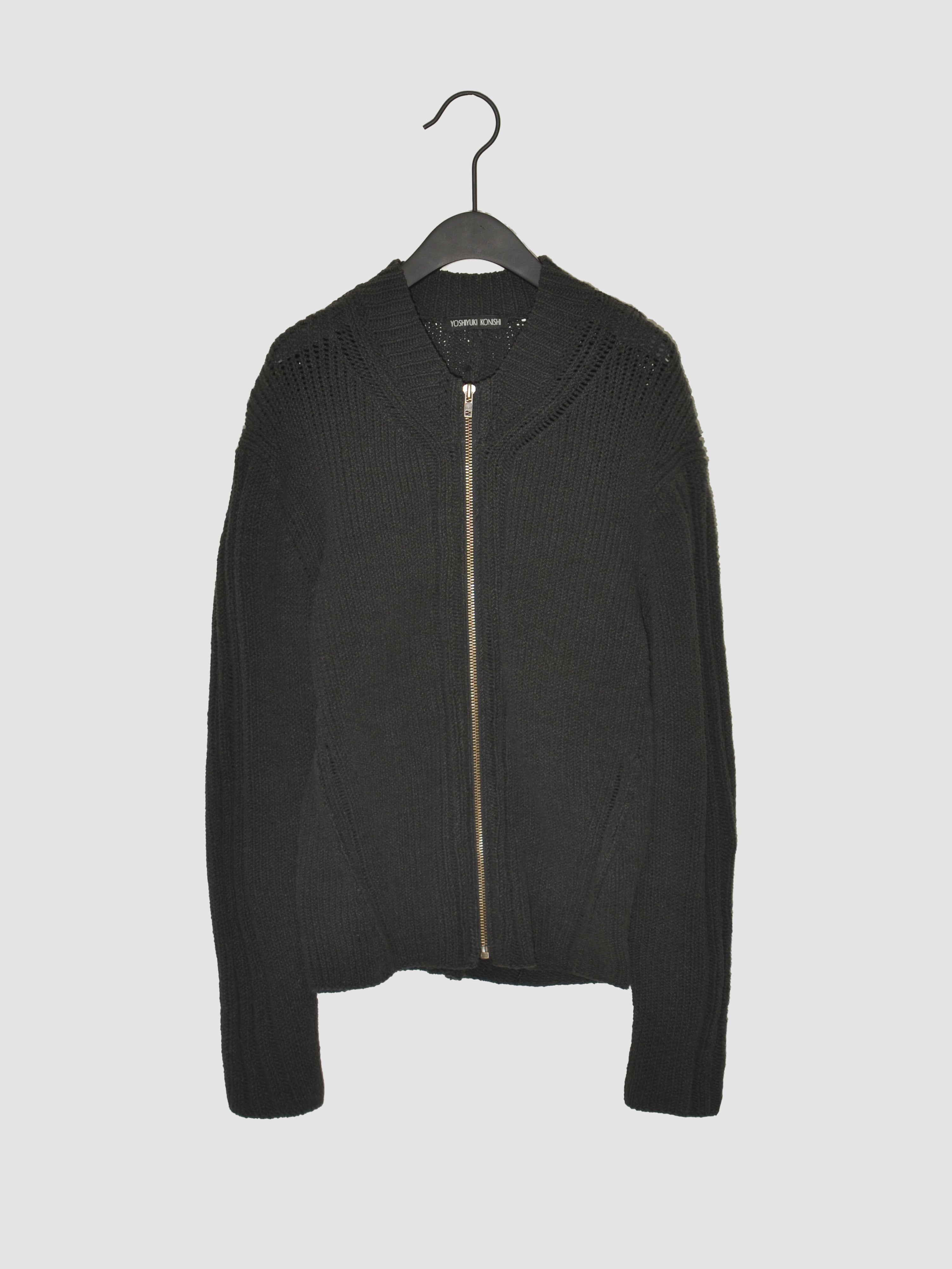 Knitted Zip-up Jacket