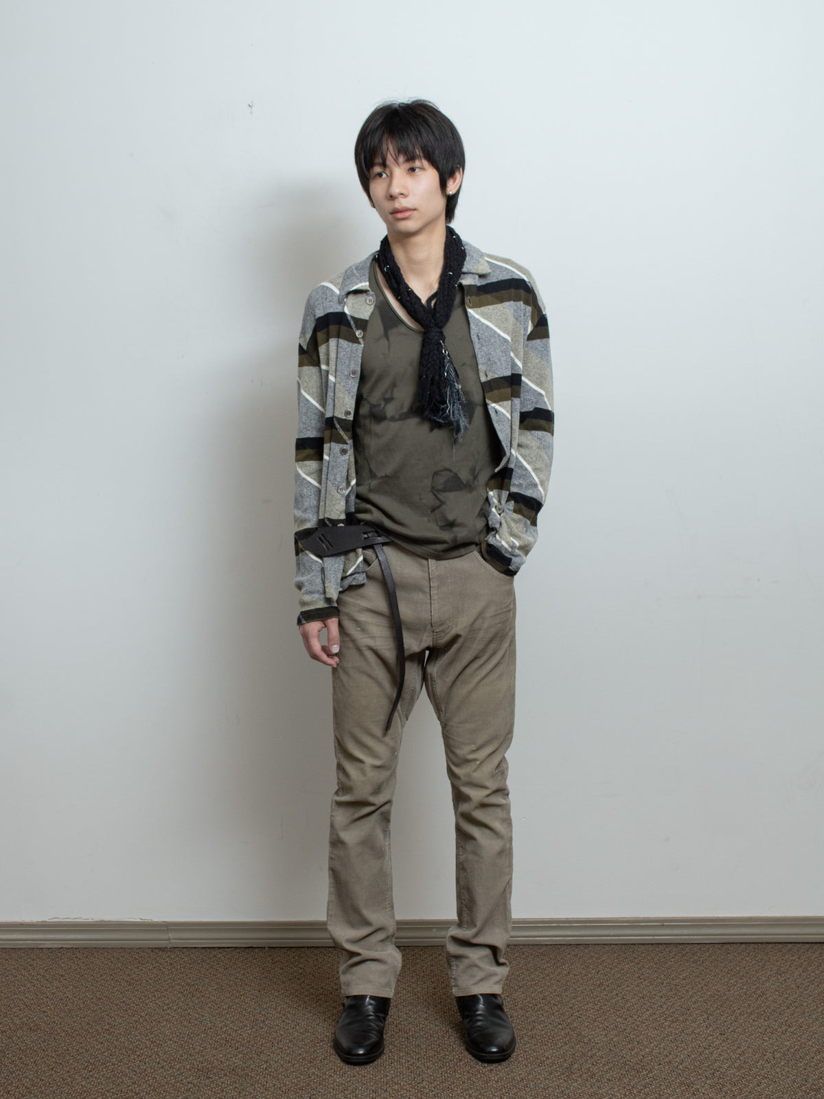 AW11 Distressed Corduroy Trousers