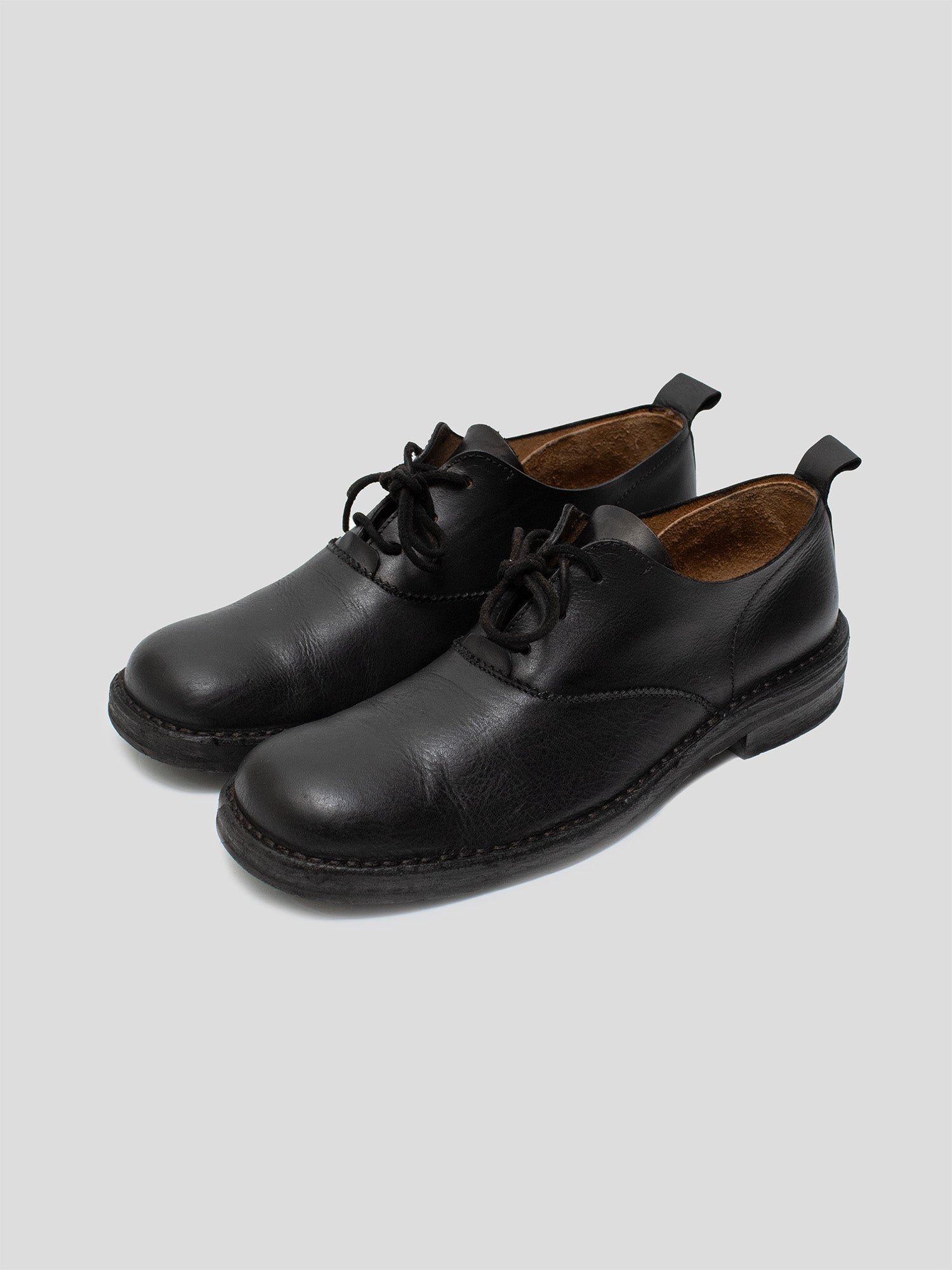 1990s Square-Toe Leather Derbys