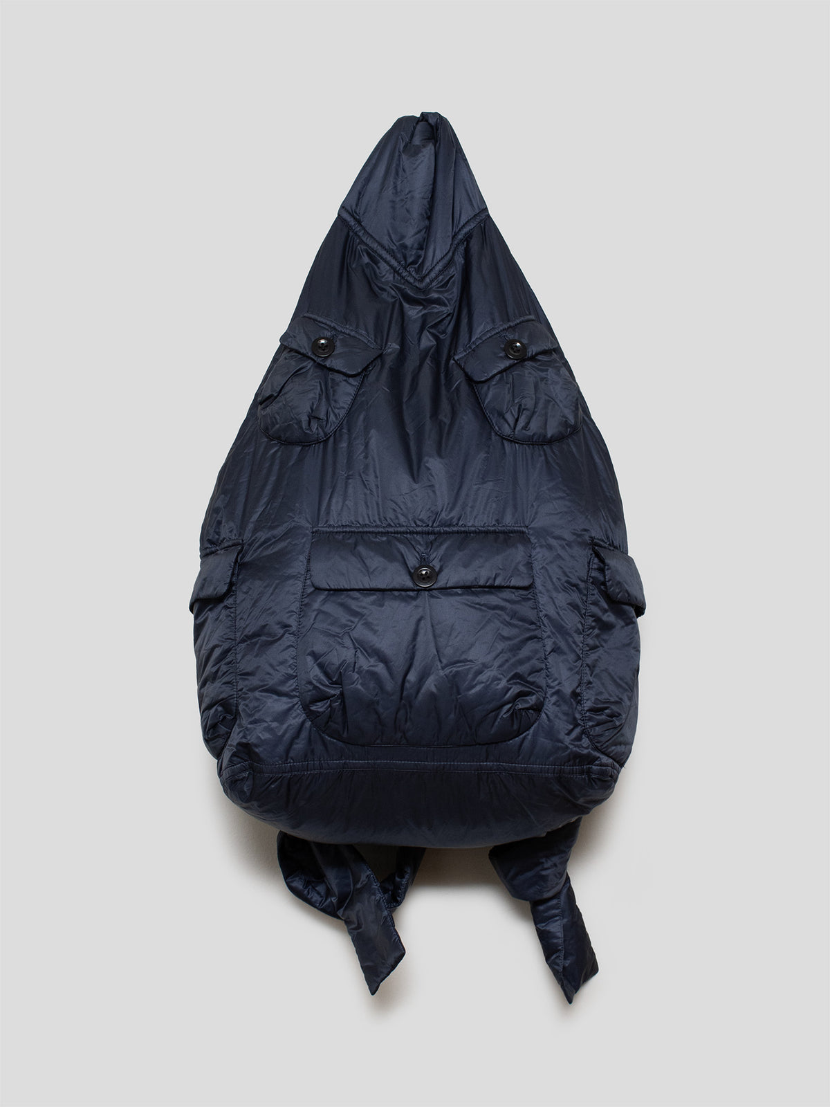 2000s Teardrop-Shaped Puffer Backpack