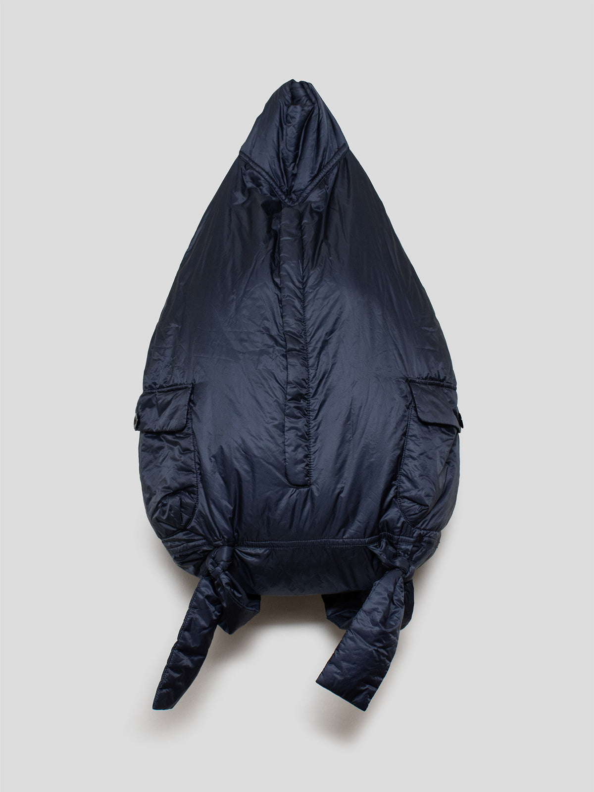 2000s Teardrop-Shaped Puffer Backpack