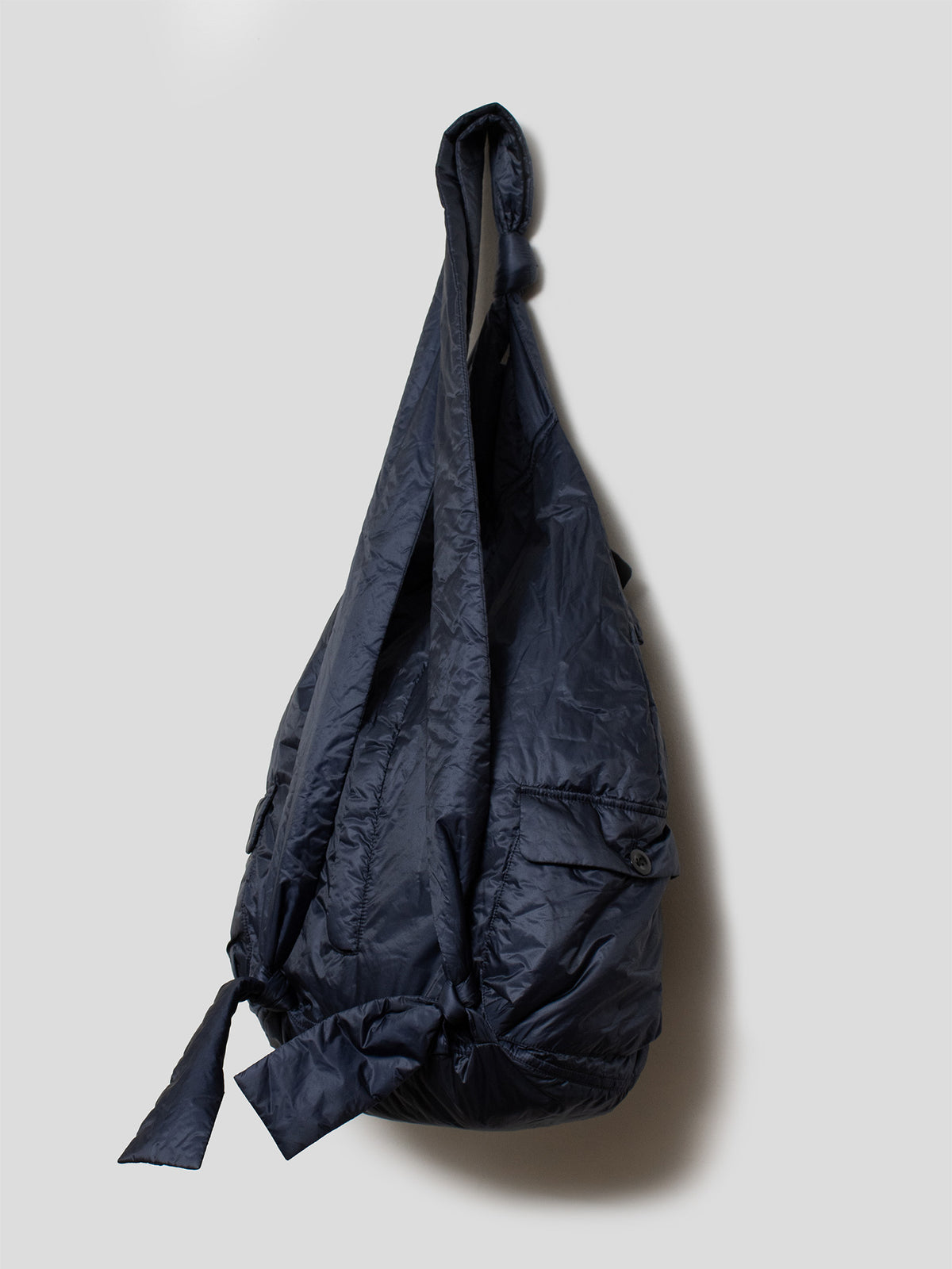 2000s Teardrop-Shaped Puffer Backpack