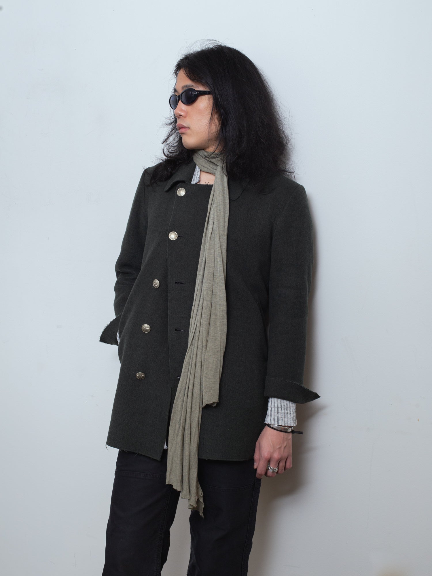 AW96 Oversized Wool Peacoat