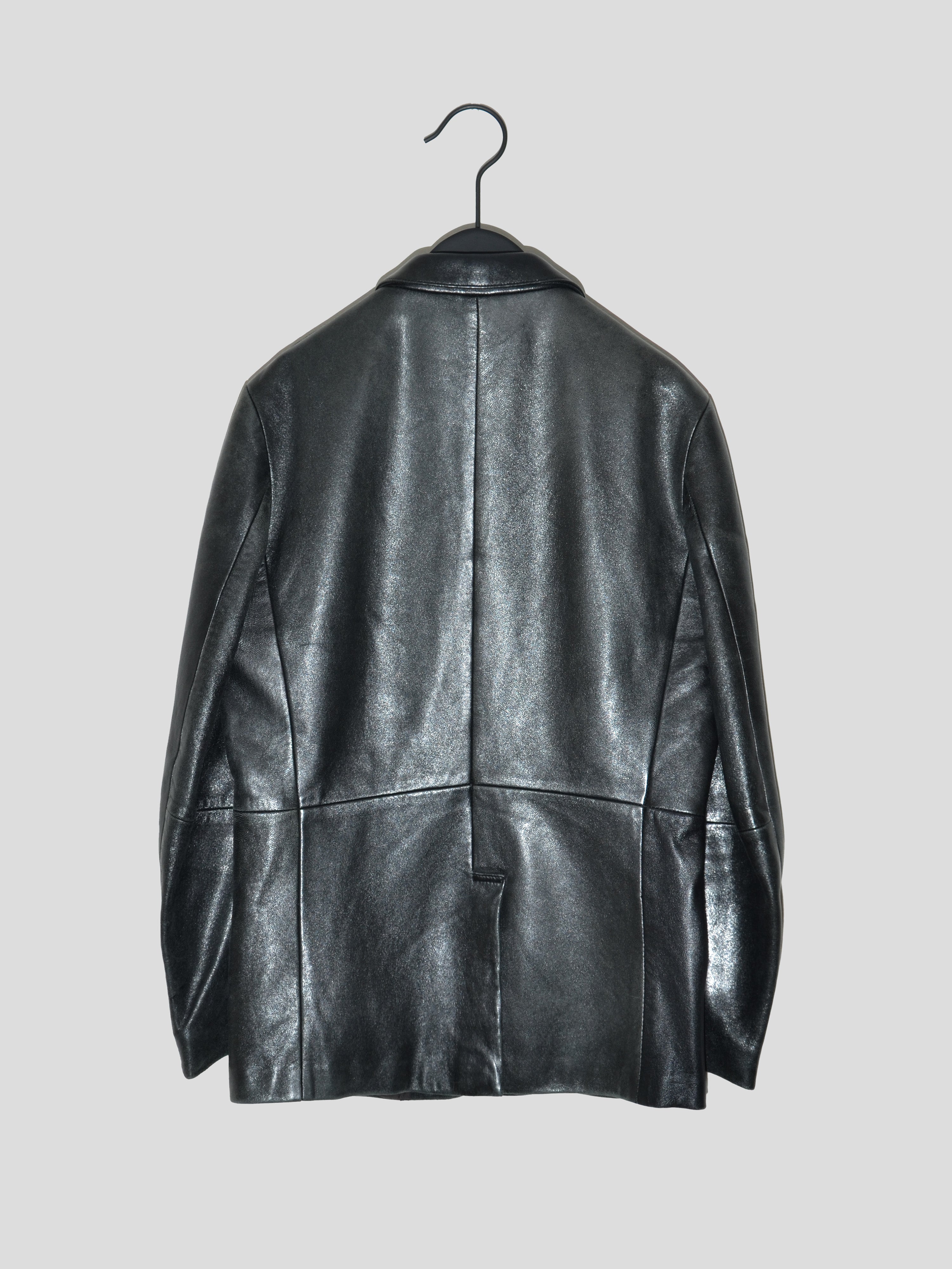 Yohji Yamamoto D'urban AAR 2000s Leather Blazer | COMMUNE