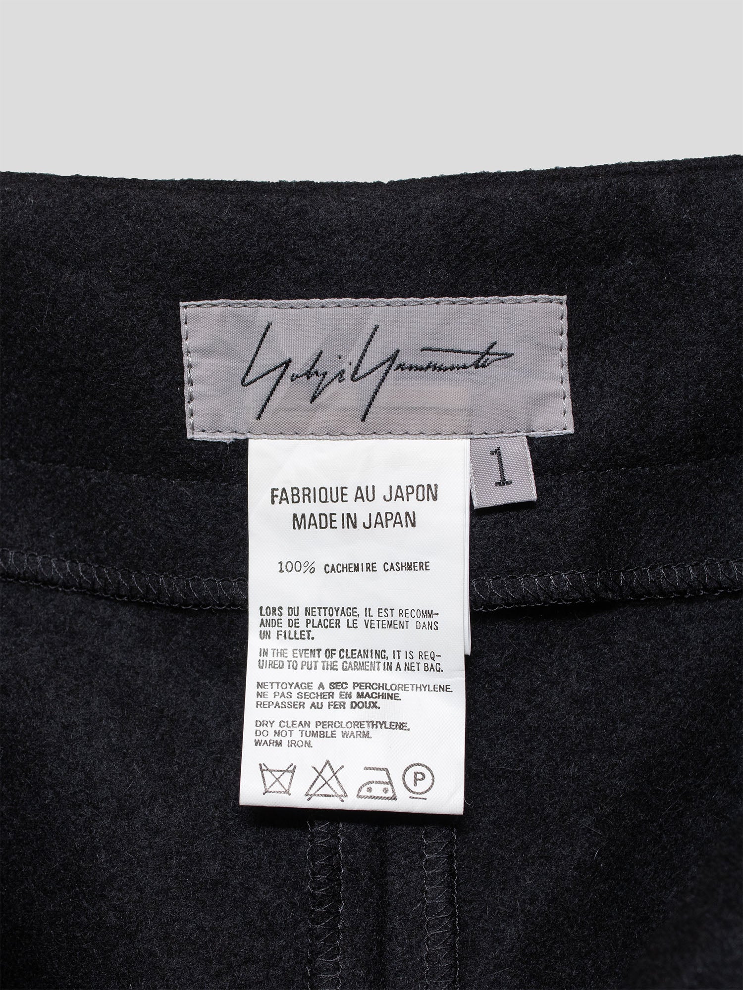 SS15 Integrated Panel Wrap Trousers