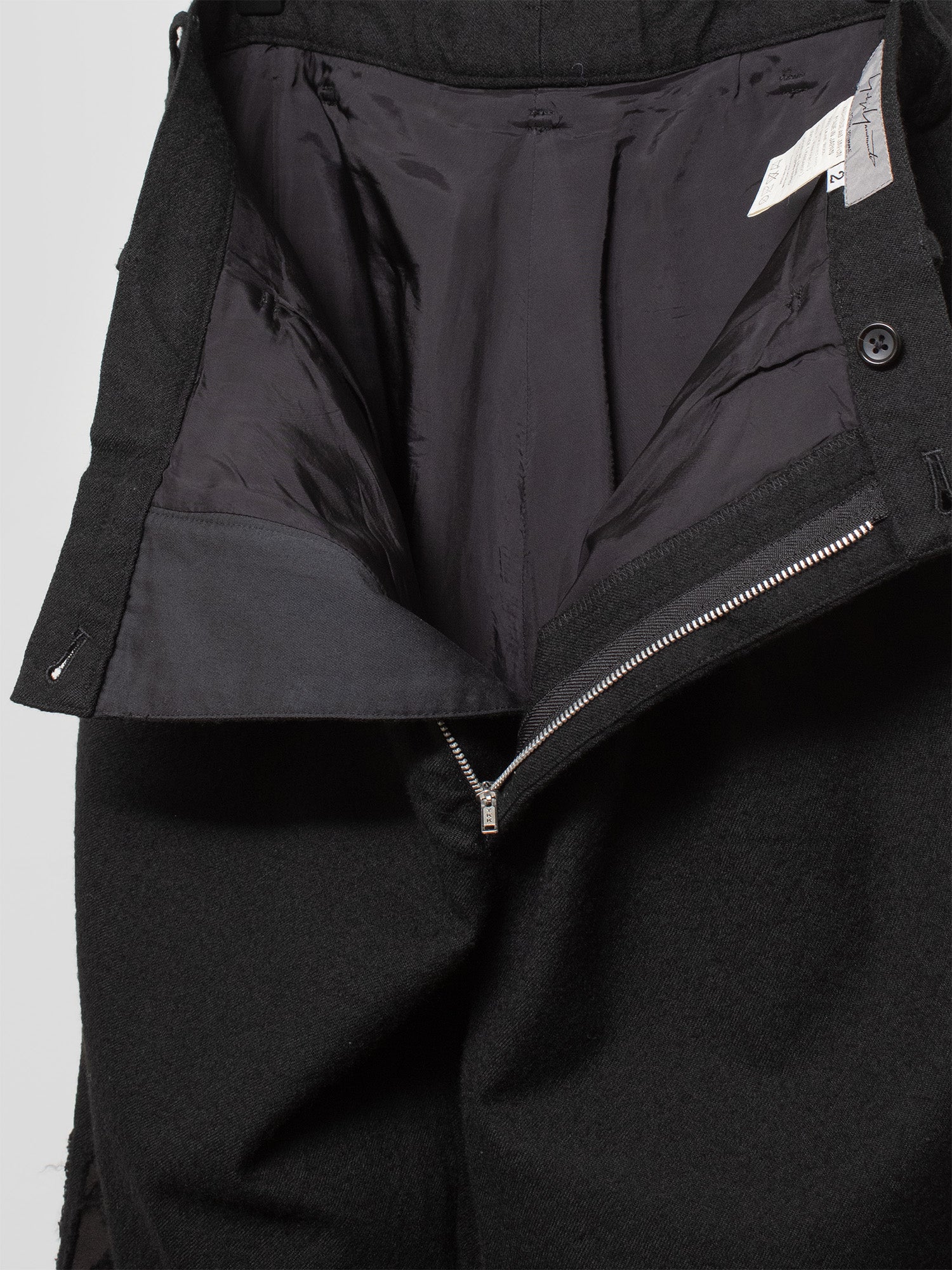 AW03 Leather Patched Trousers