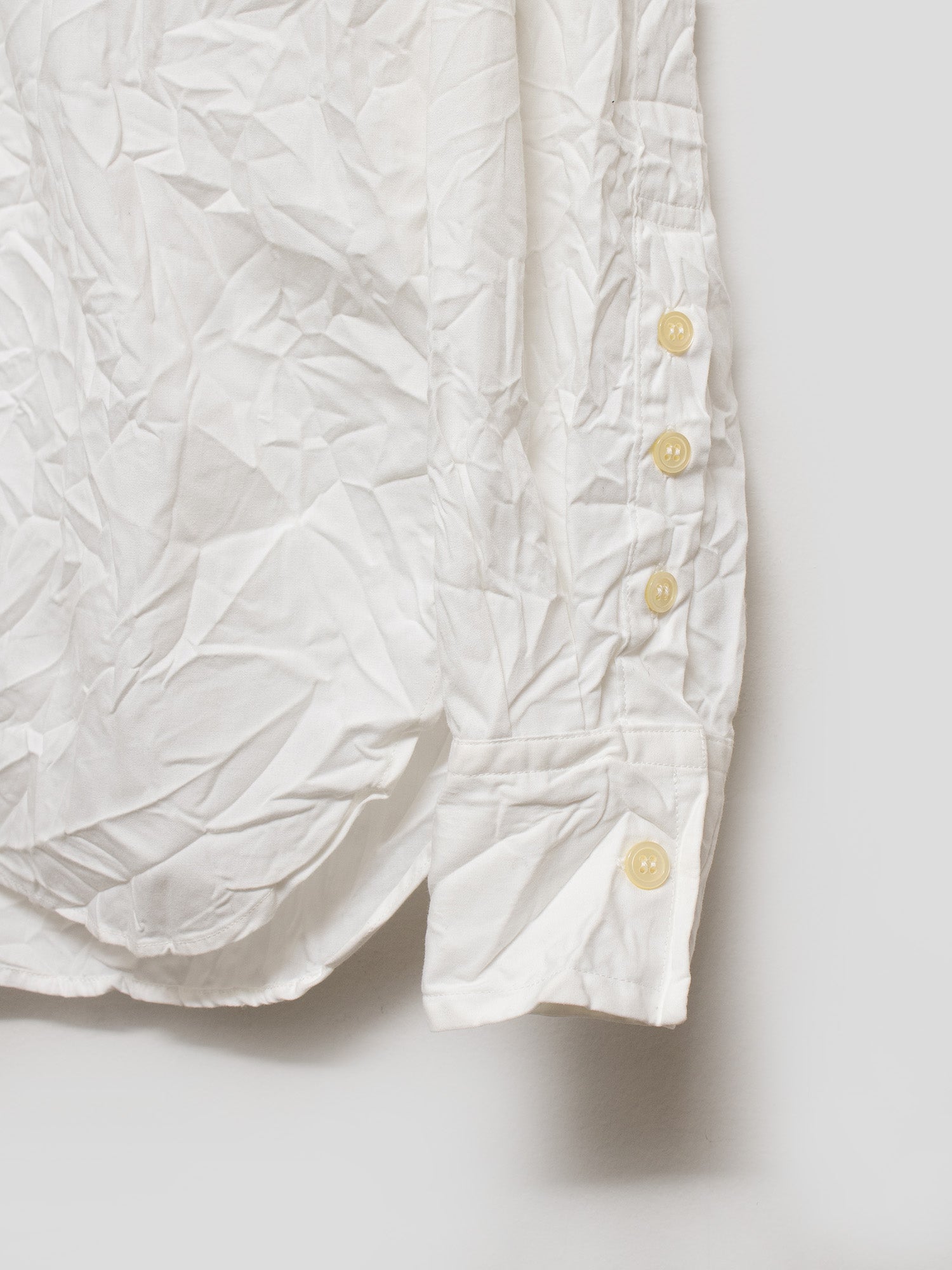 2000s Wrinkled Hooded Shirt