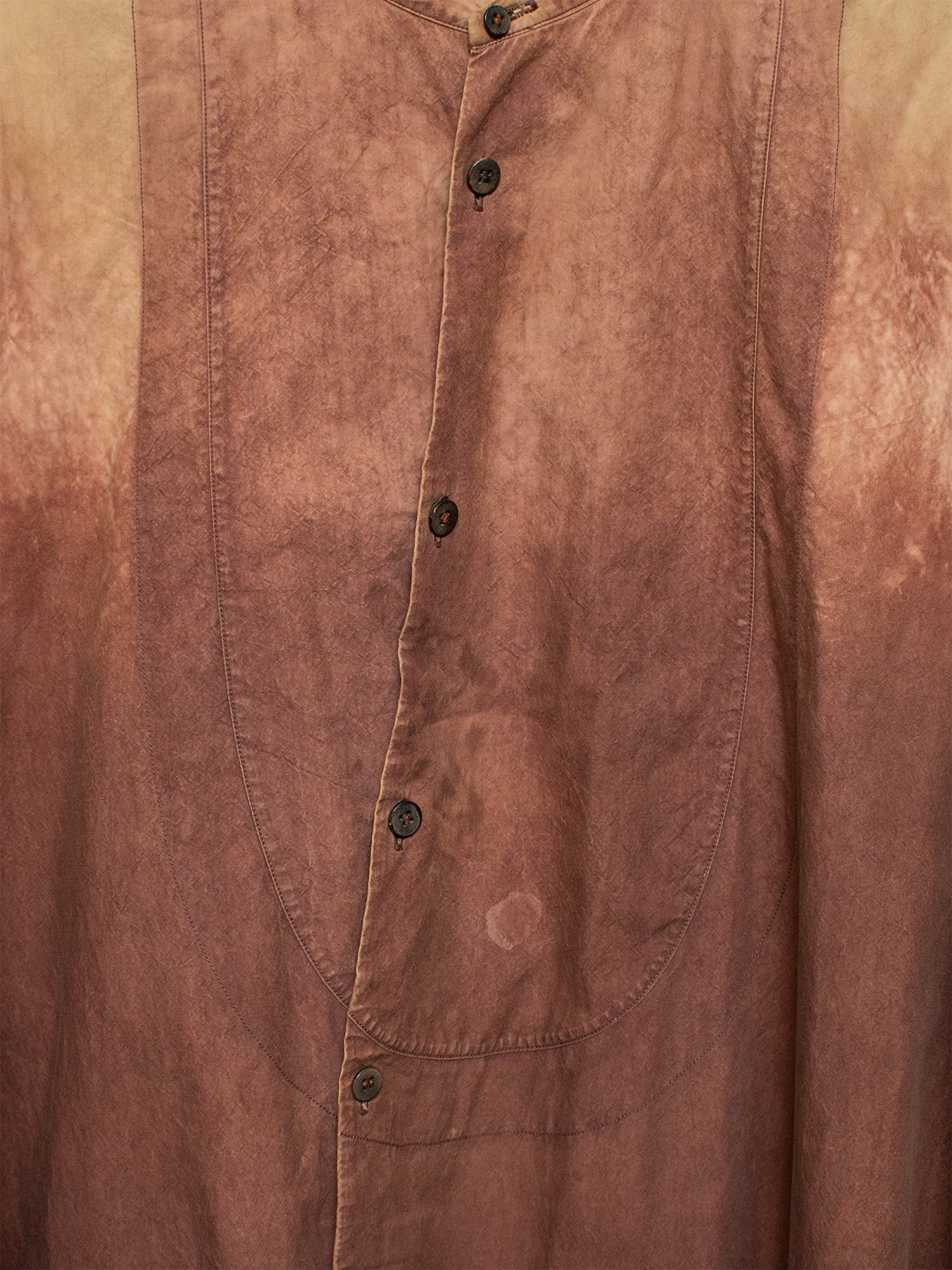 AW14 Hand-Dyed Asymmetrical Shirt