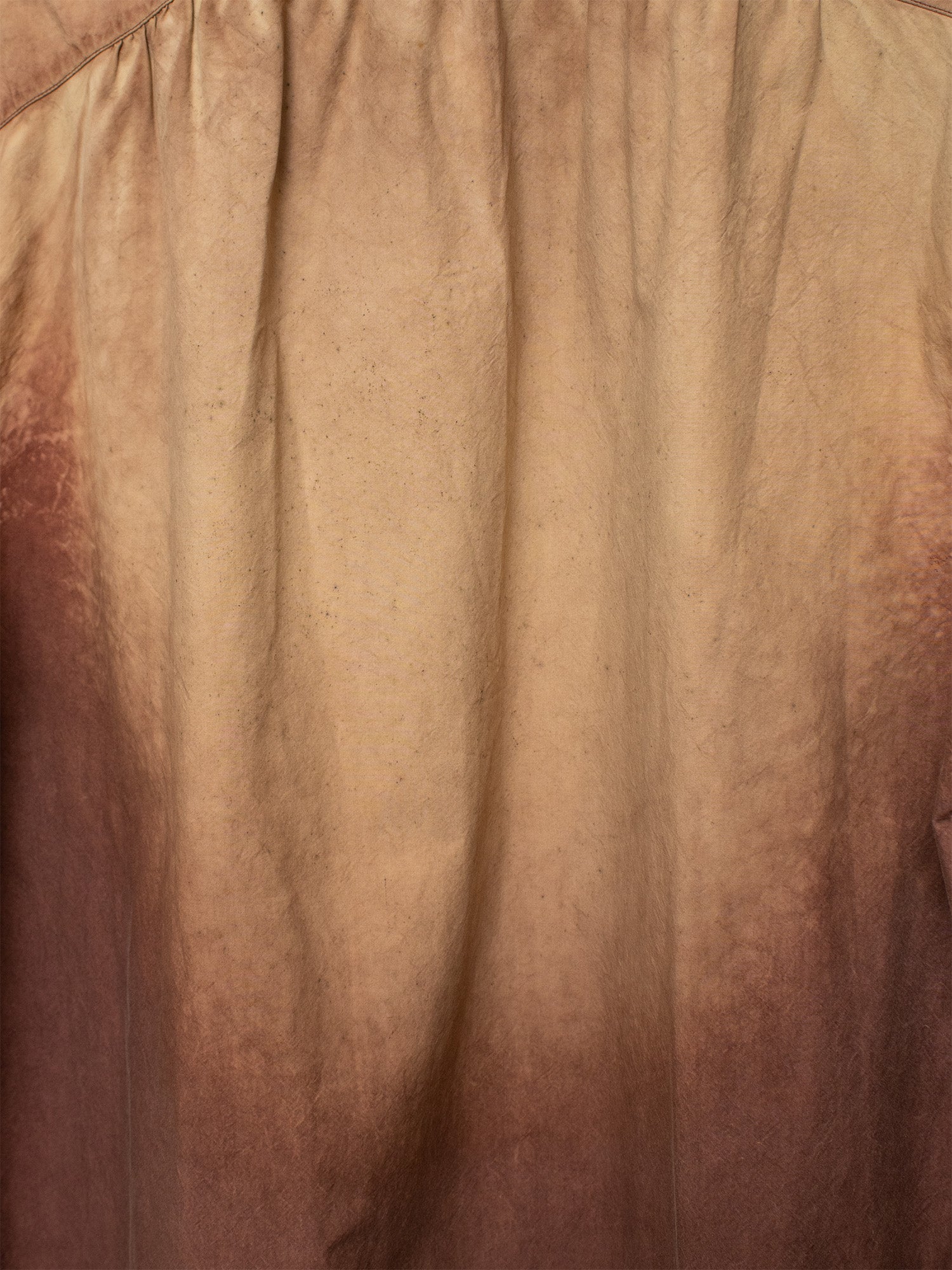 AW14 Hand-Dyed Asymmetrical Shirt