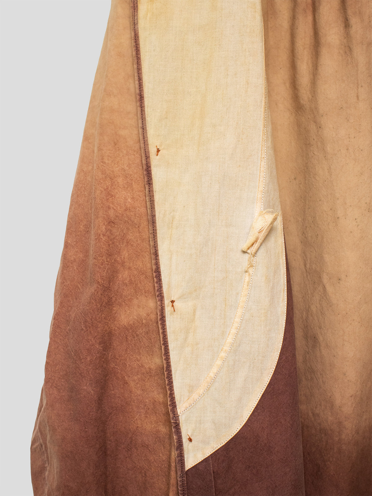AW14 Hand-Dyed Asymmetrical Shirt