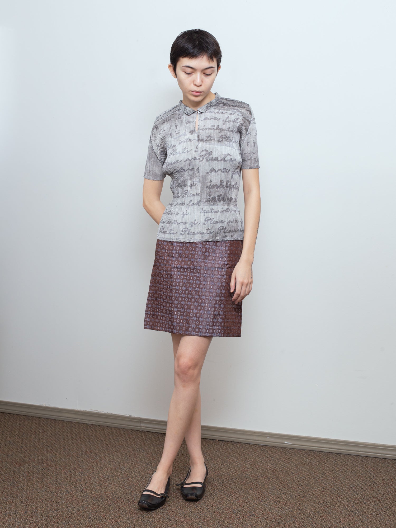 SS96 Bee Motif Skirt