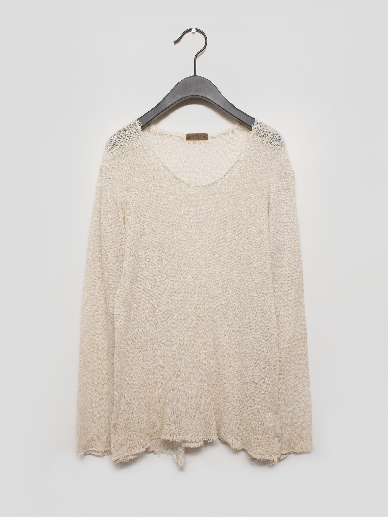 Loose-knit Longsleeve Top