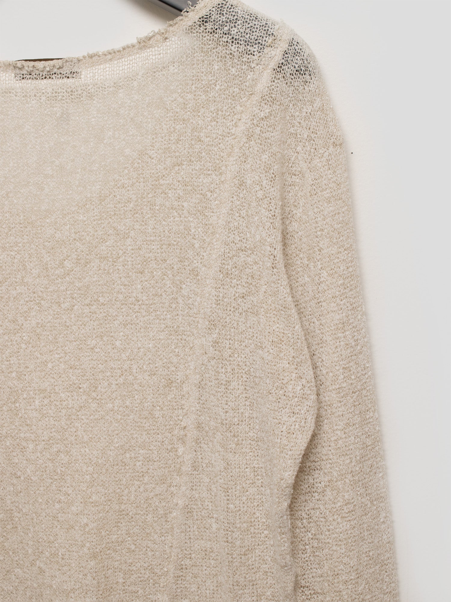Loose-knit Longsleeve Top