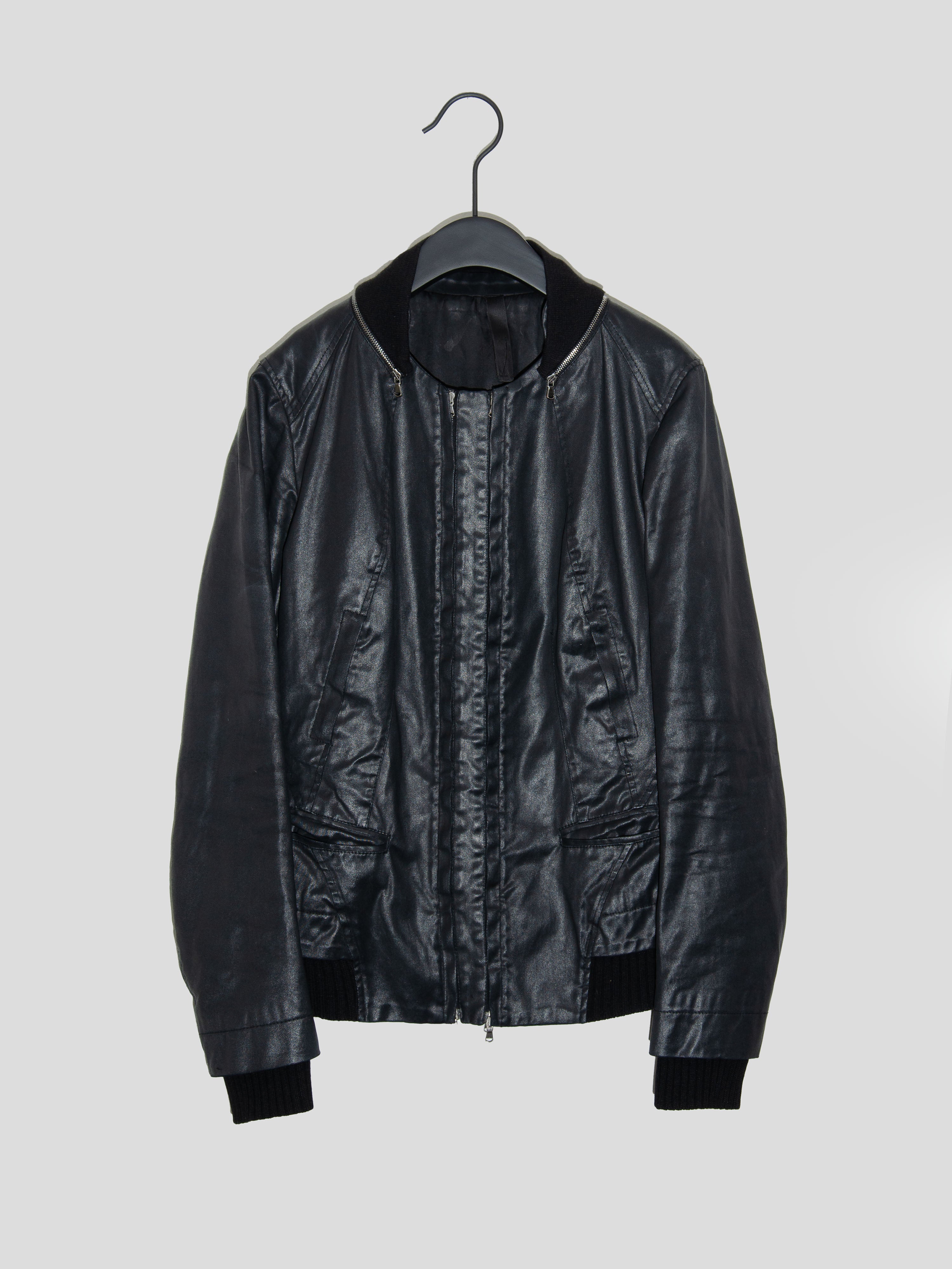 Paneled Bomber Jacket